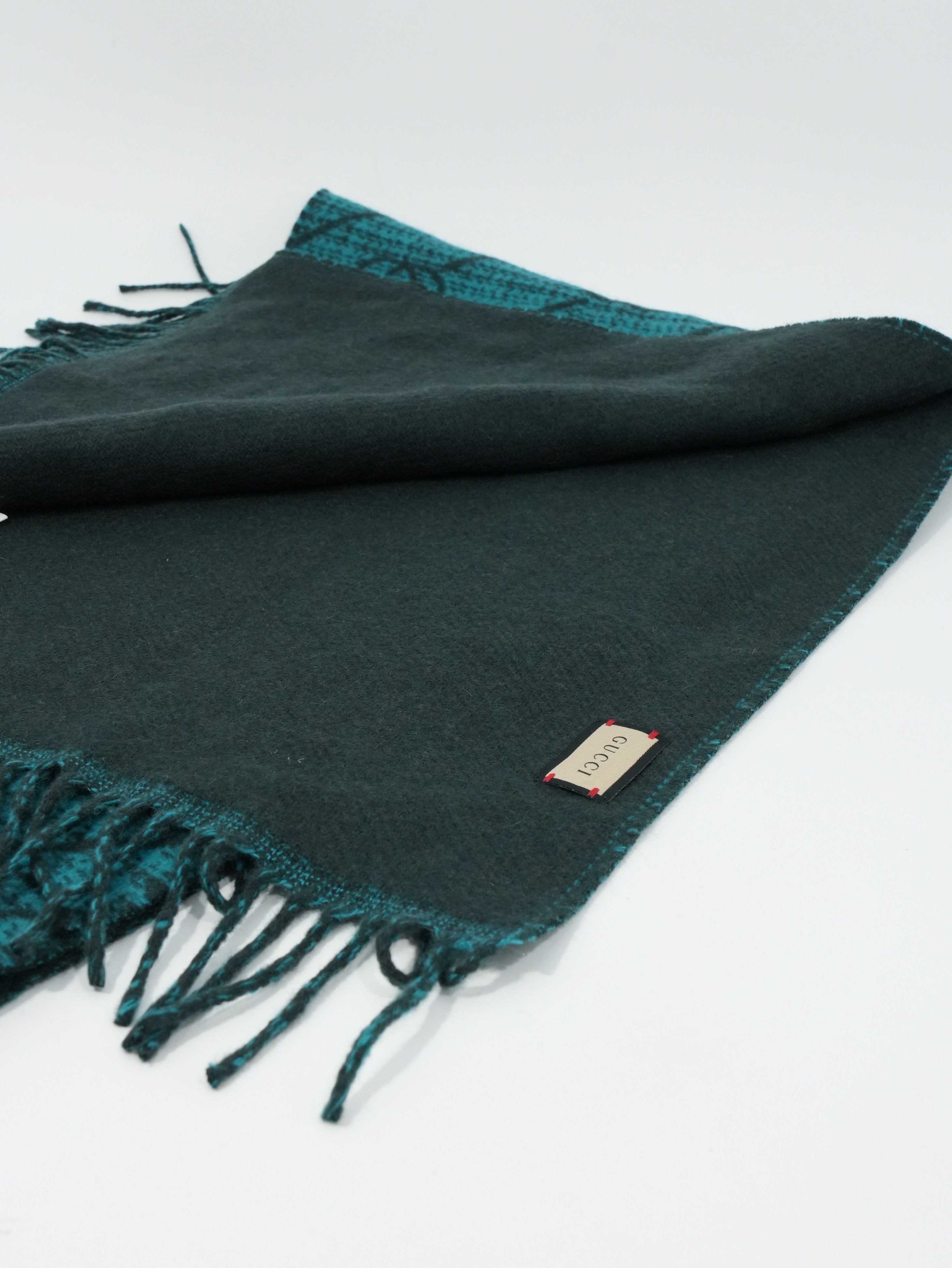 Gucci Sciarpa in Lana e Cashmere