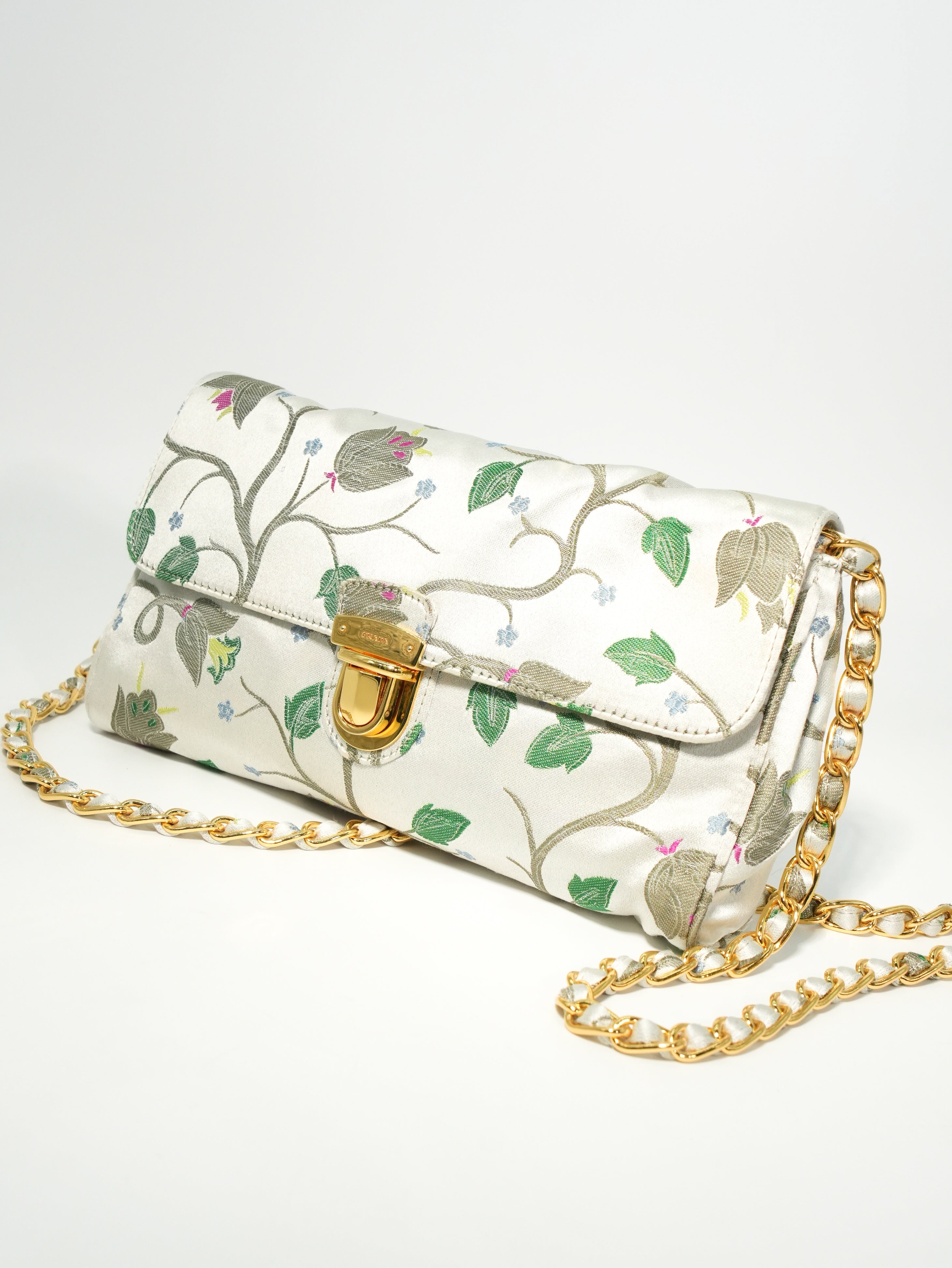 Prada Jacquard Bag Floreale