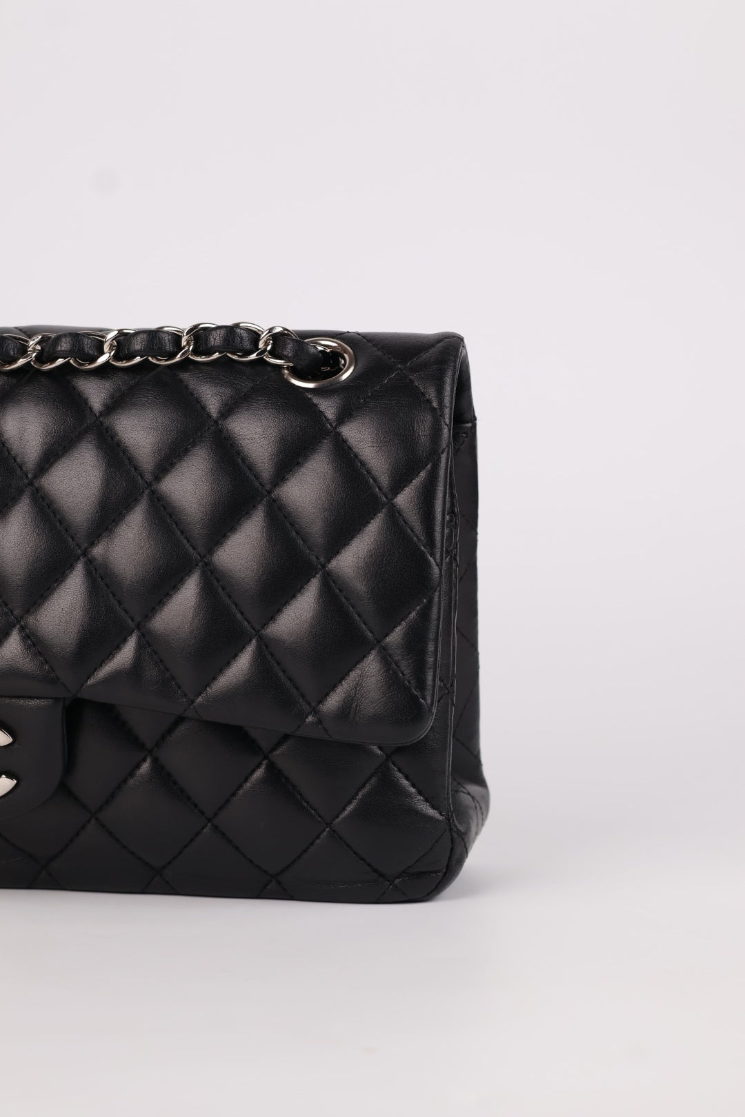 Chanel Timeless Double Flap in Agnello