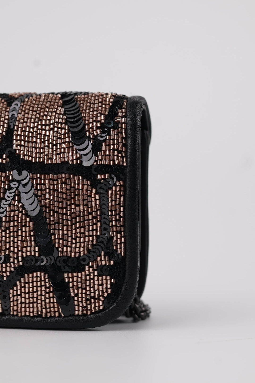 Valentino Micro V Logo Paillettes