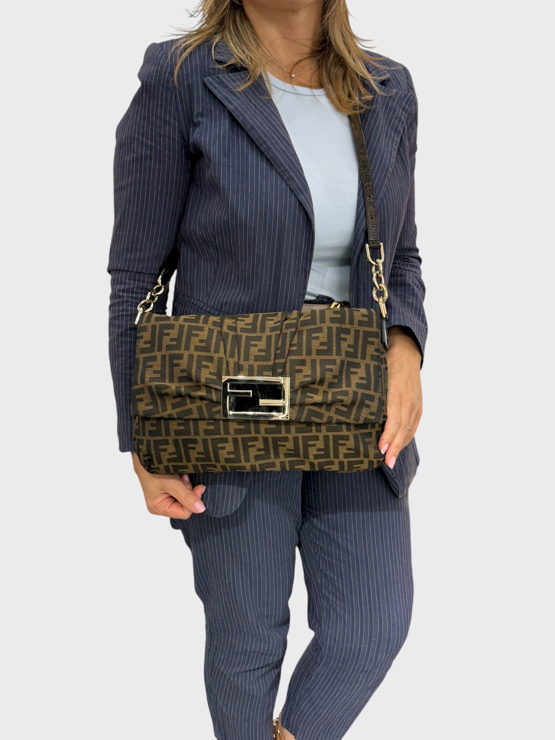 Fendi Mia a Tracolla FF Logo