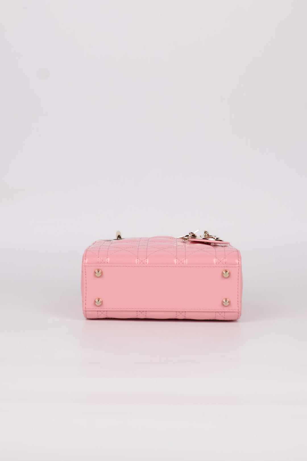 Lady Dior Mini in Pelle Rosa