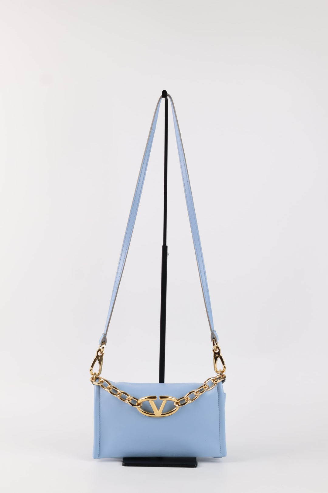 Valentino Pochette V Logo Chain