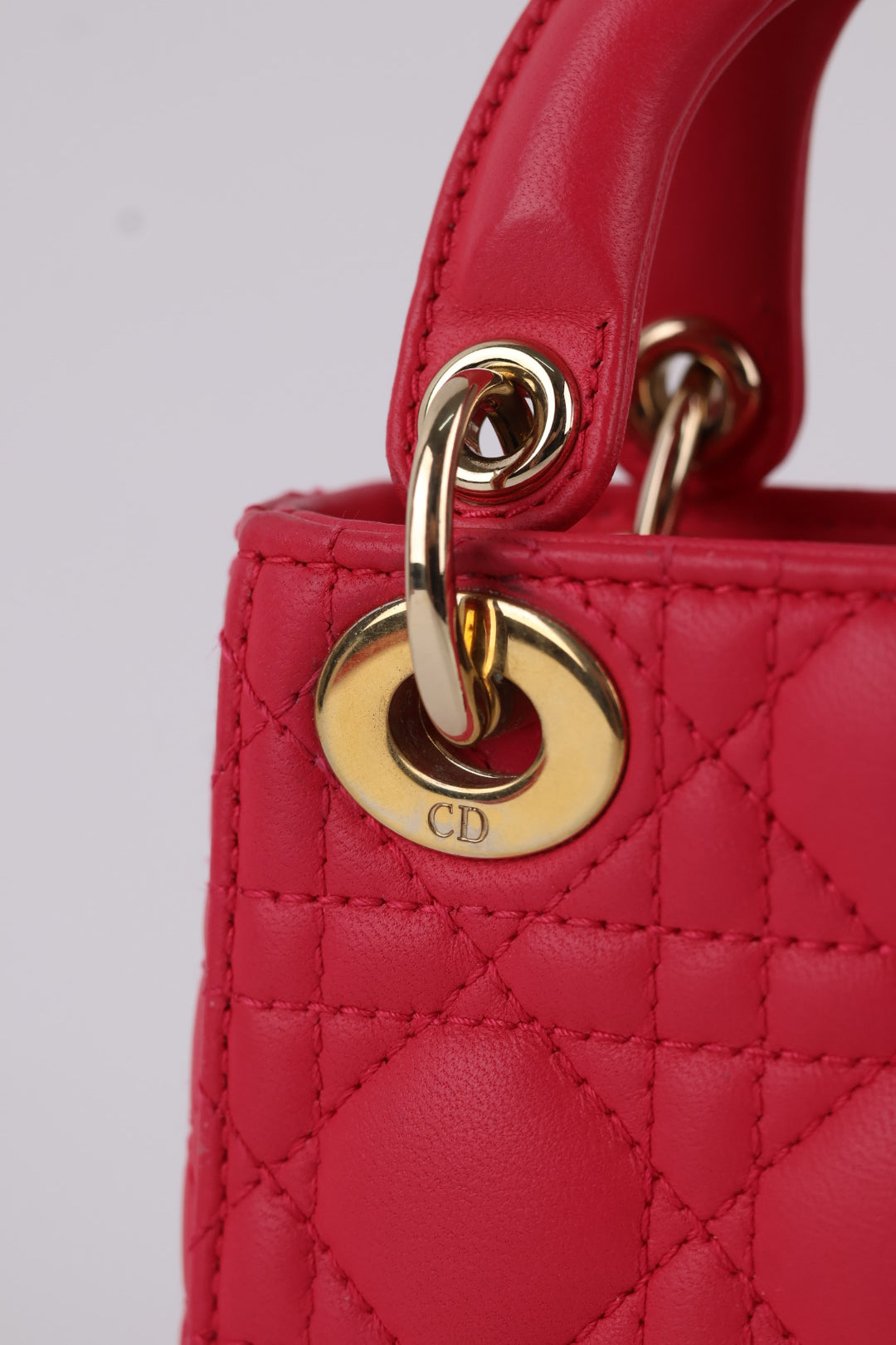 Lady Dior Micro in Pelle