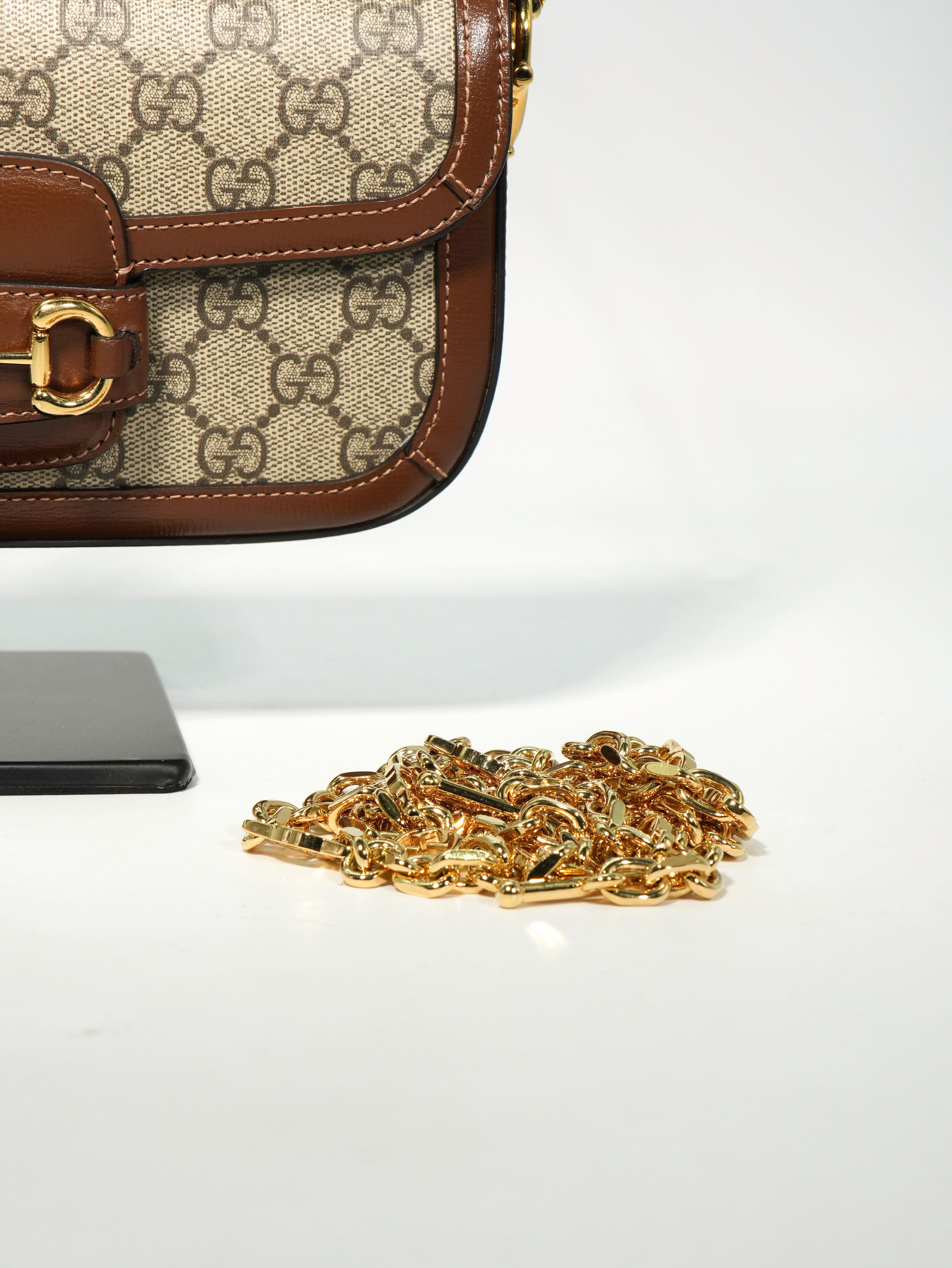 Gucci Horsebit East-West GG Supreme