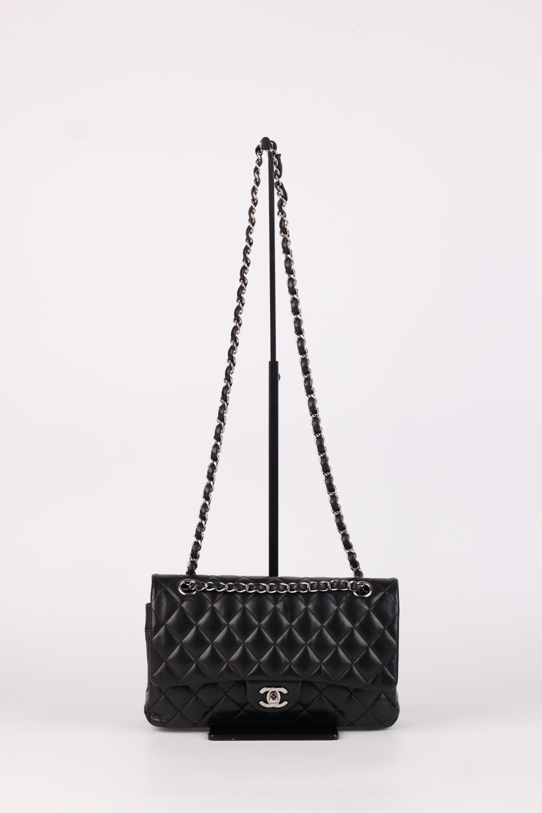 Chanel Timeless Double Flap in Agnello