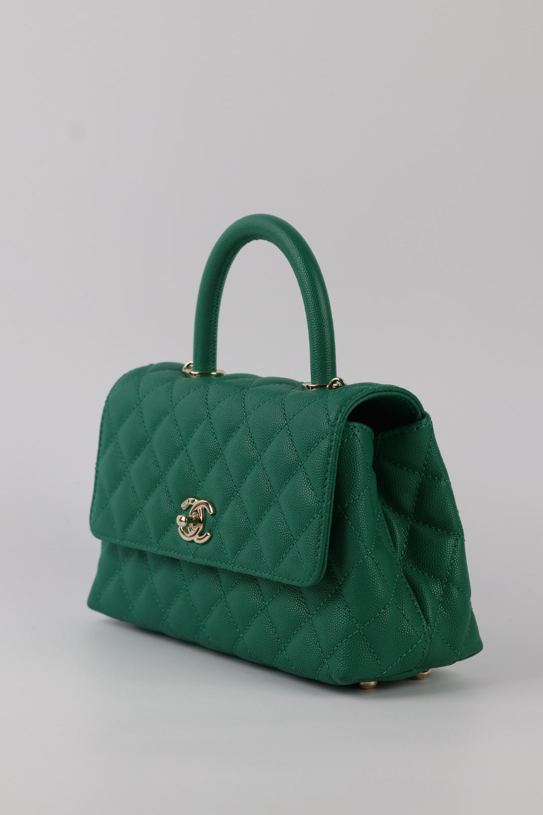 Chanel Coco Handle Caviar Small