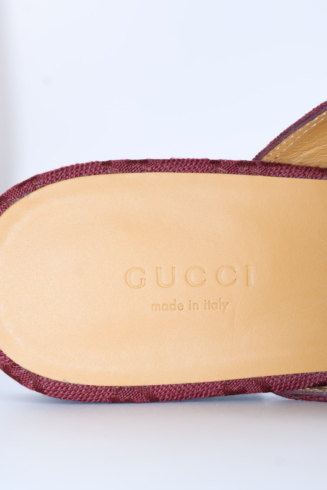 Gucci Slippers Princetown GG Supreme