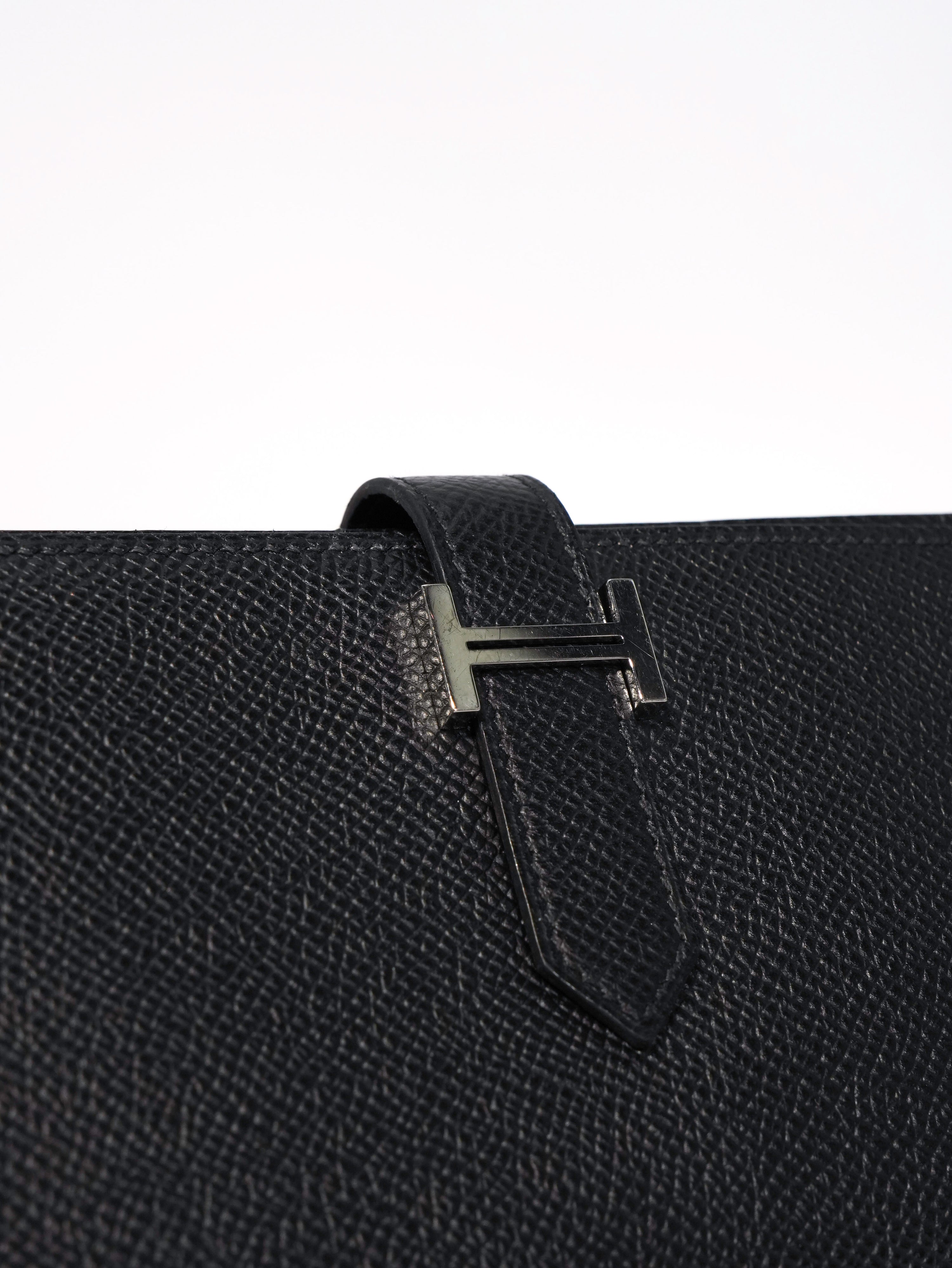 Hermès Portafoglio Béarn Soufflet Togo