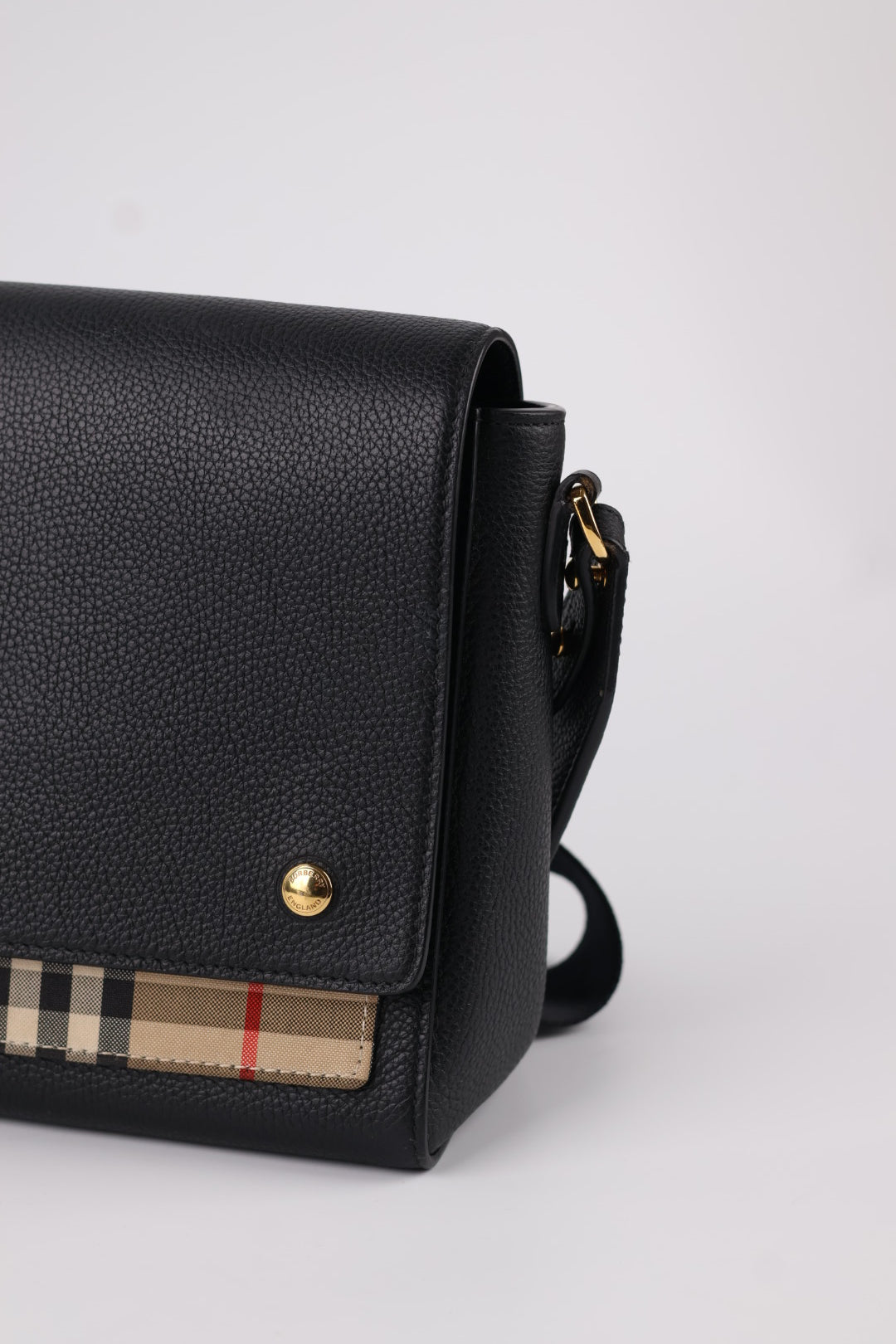 Burberry Note in Pelle Check