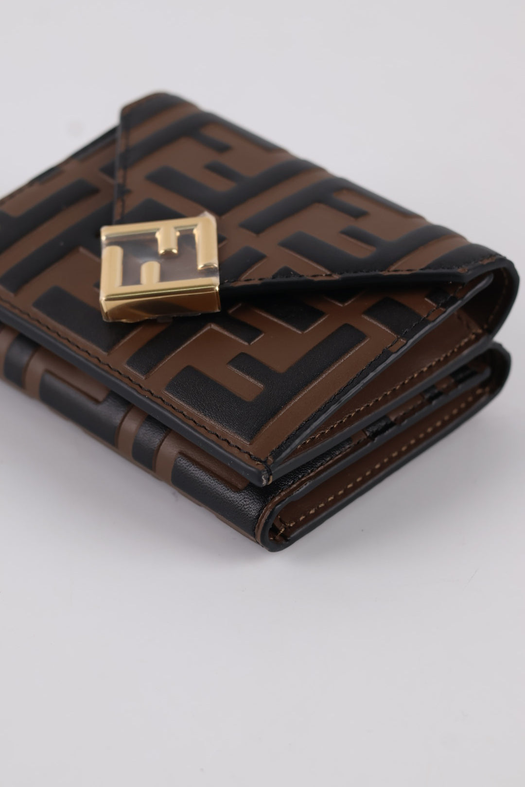 Fendi Portafoglio Compatto FF Diamonds