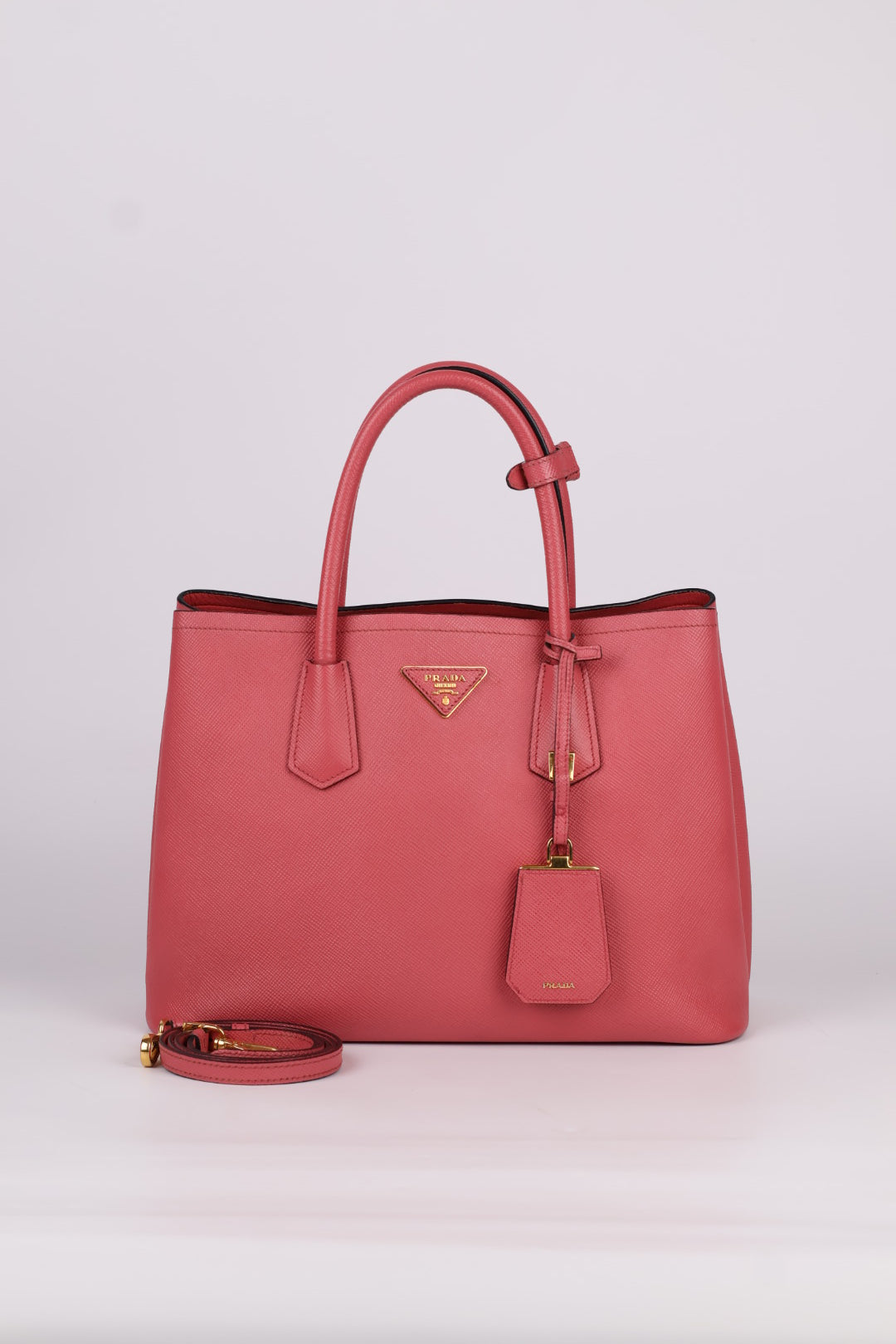 Prada Double Media Saffiano