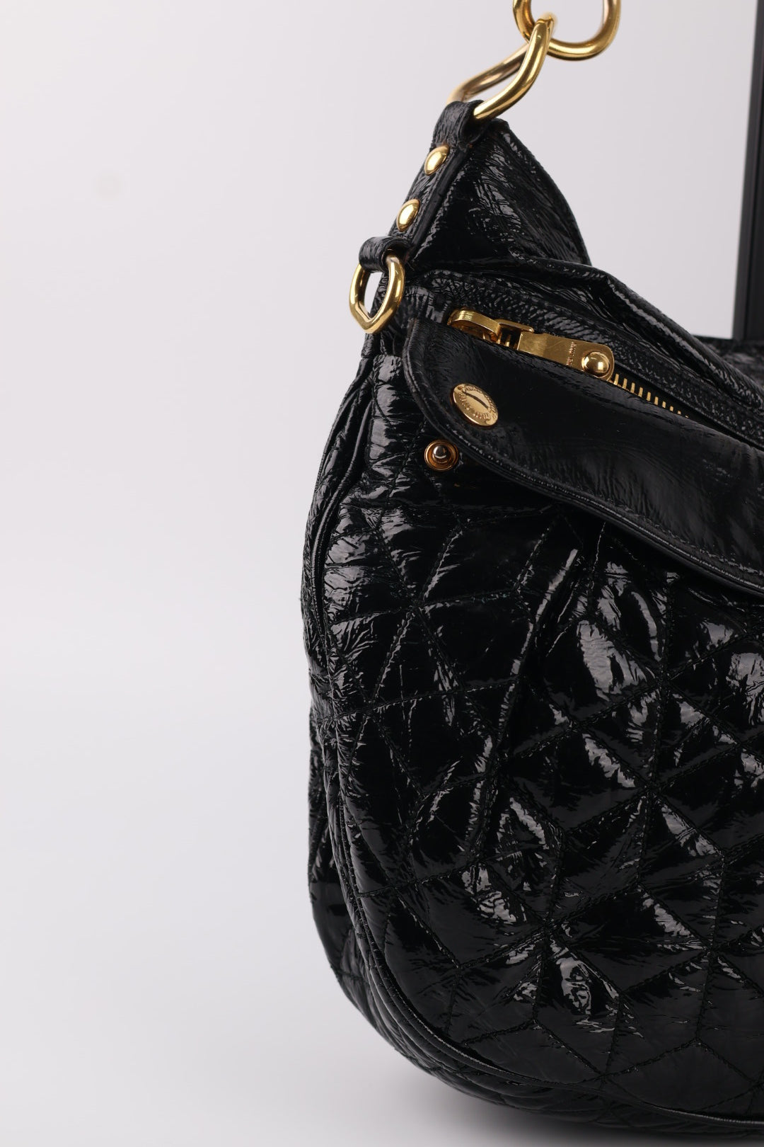 Miu Miu a Spalla in Pelle Verniciata