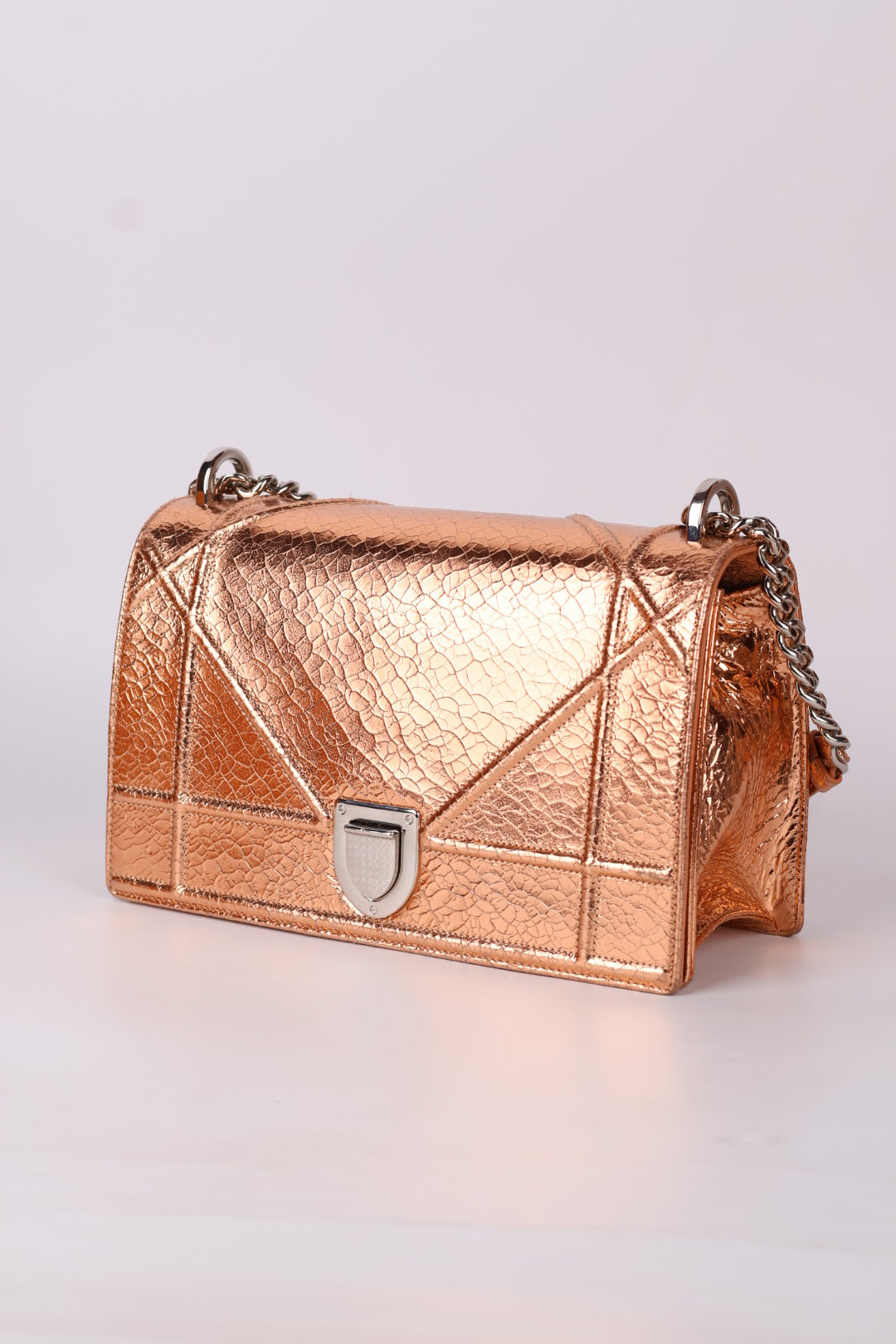 Dior Diorama in Pelle Rose Gold