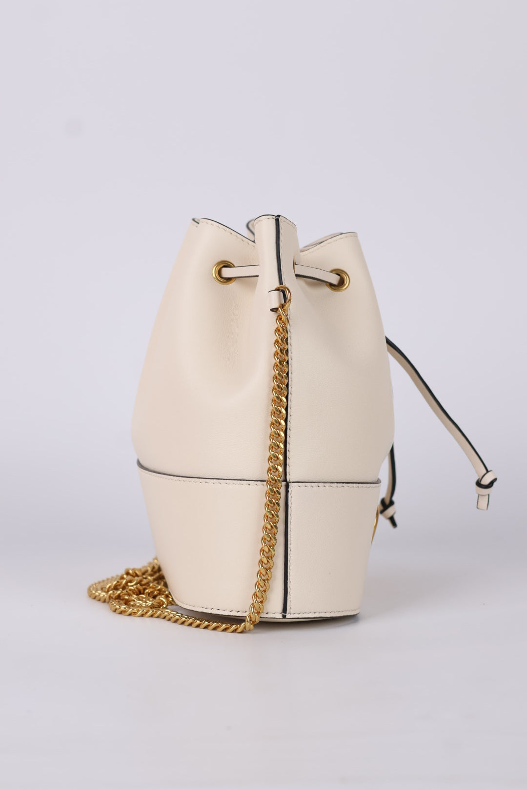 Valentino Mini Bucket V Logo