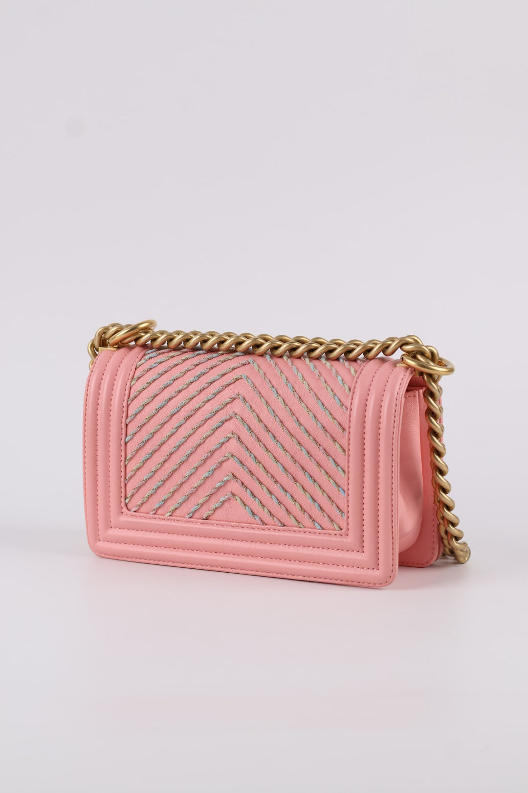 Chanel Boy Small in Pelle