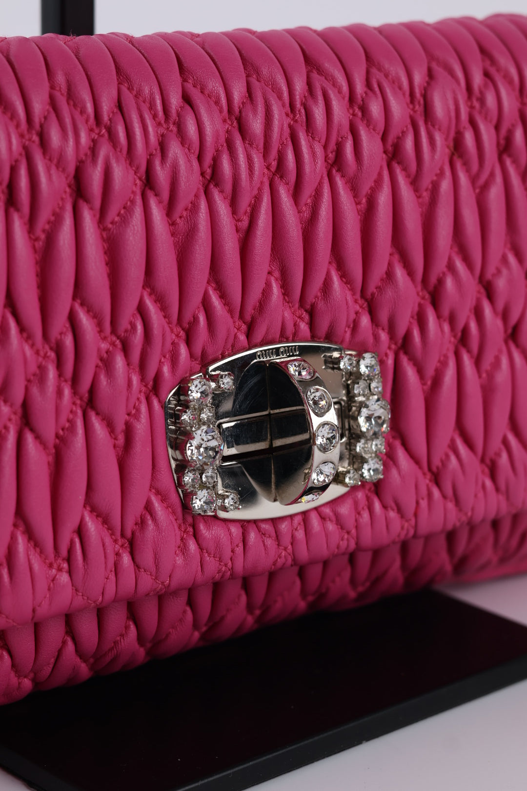 Miu Miu Crystal Matelassé