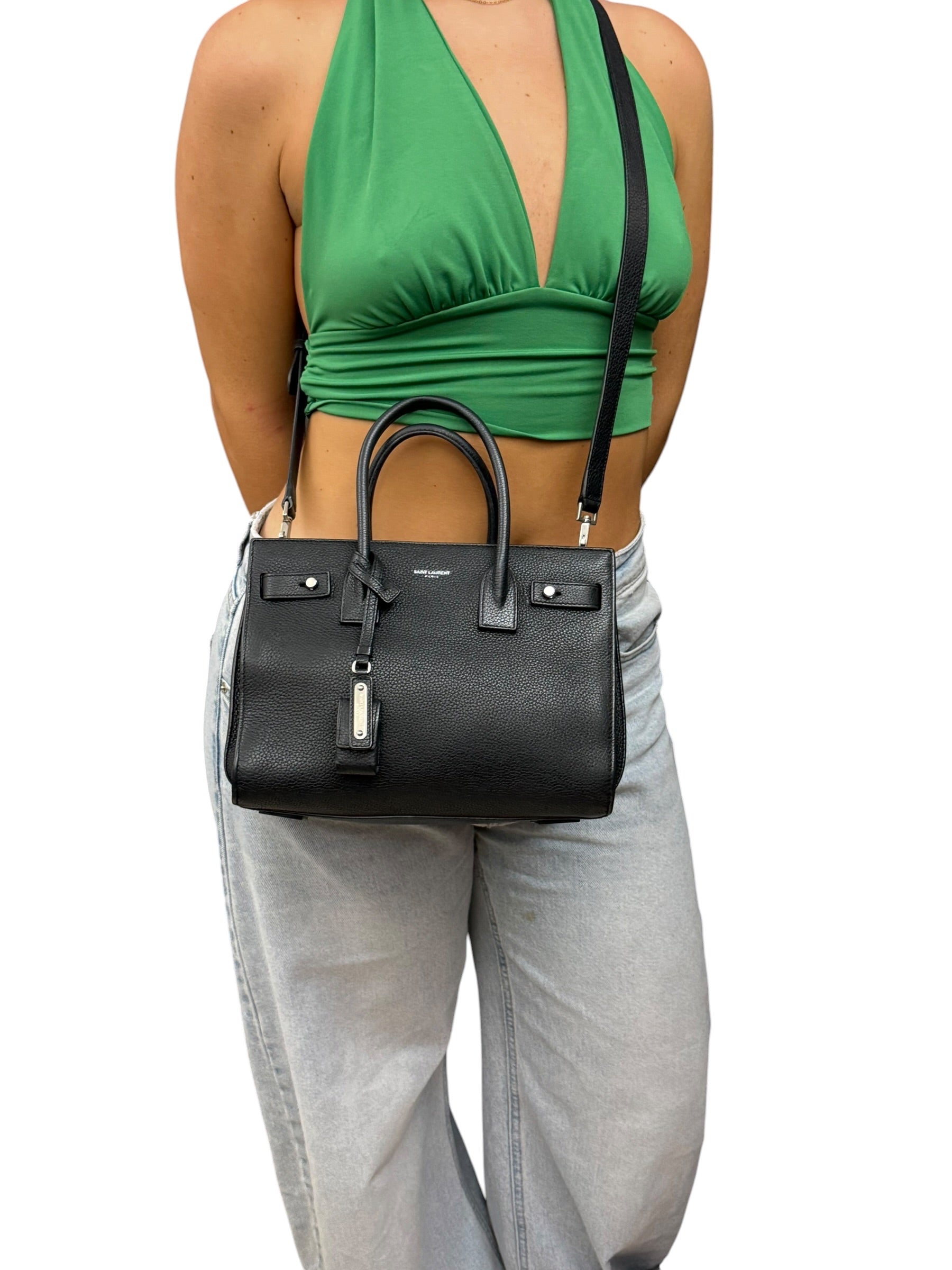 Saint Laurent Sac De Jour Baby Martellata