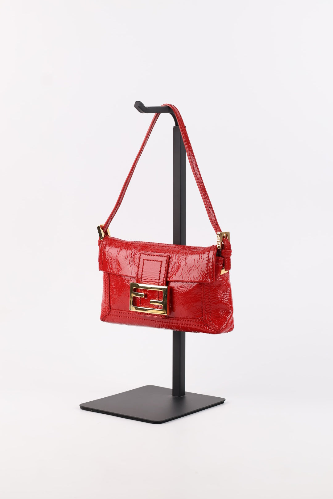 Fendi Mini Baguette in Vernice