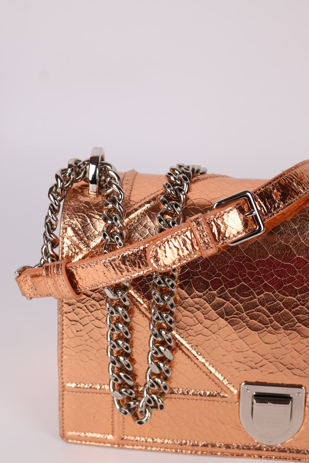 Dior Diorama in Pelle Rose Gold