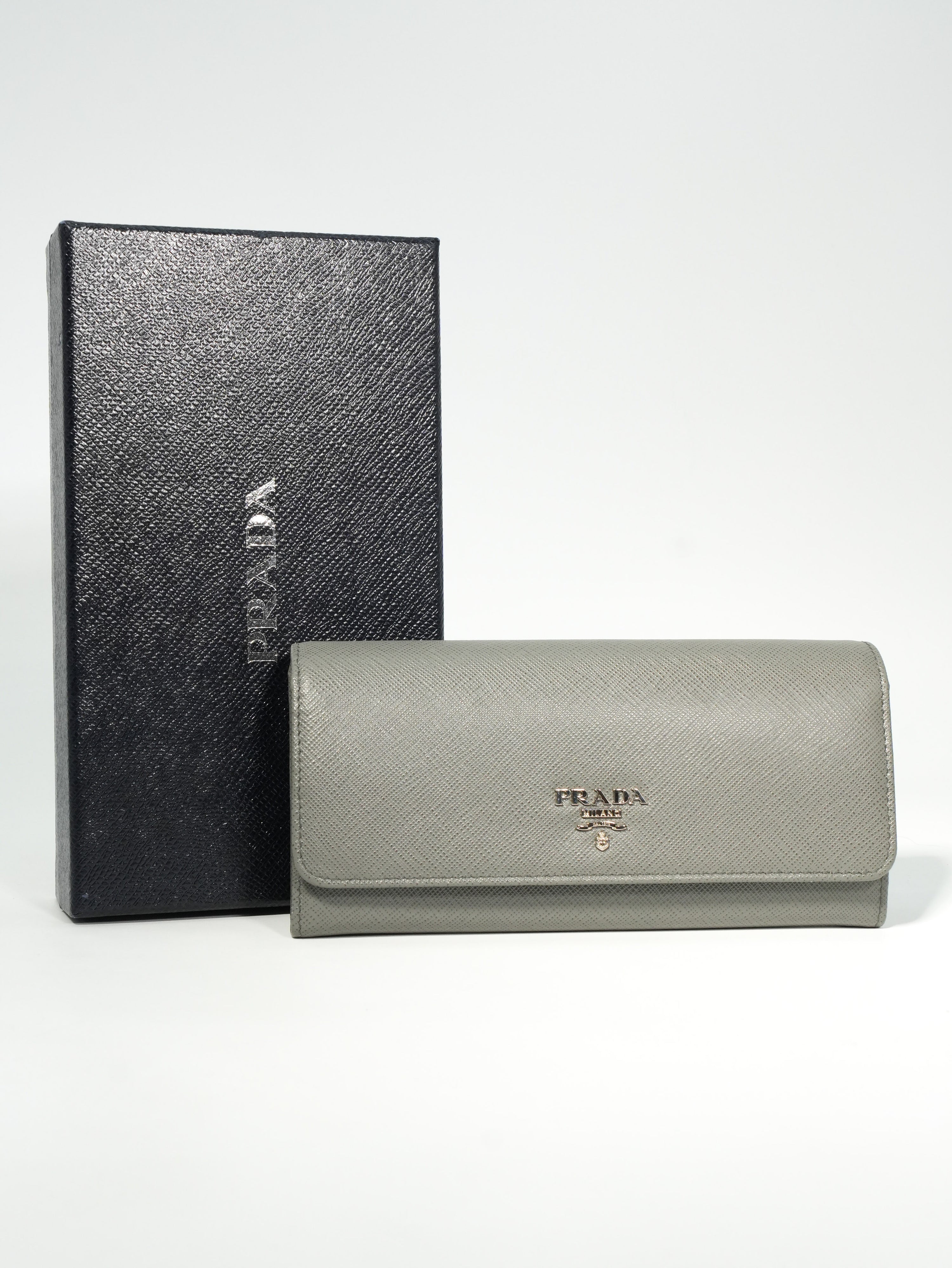 Prada Portafoglio Saffiano Lungo