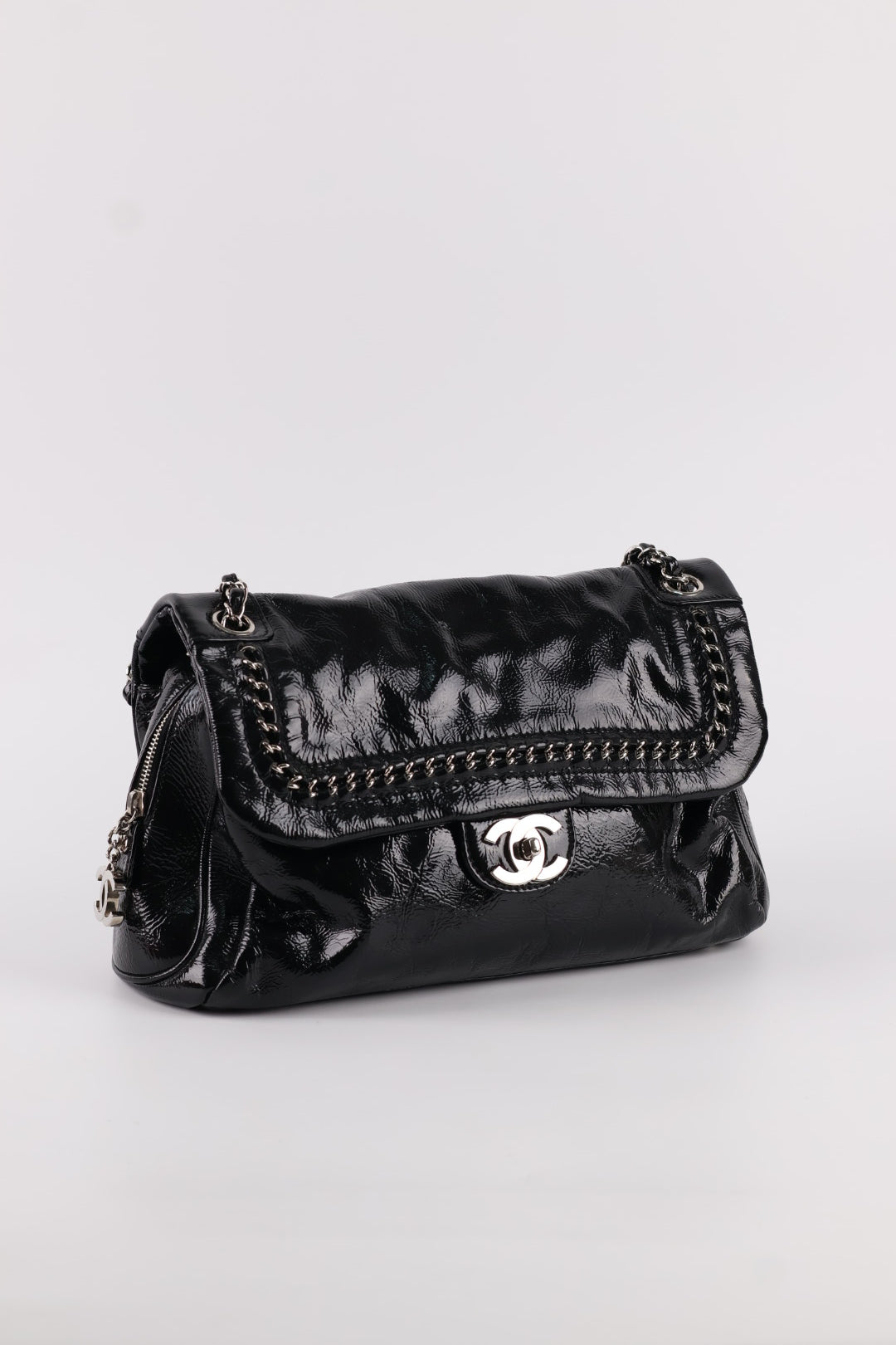 Chanel Classic Chain a Spalla Vernis
