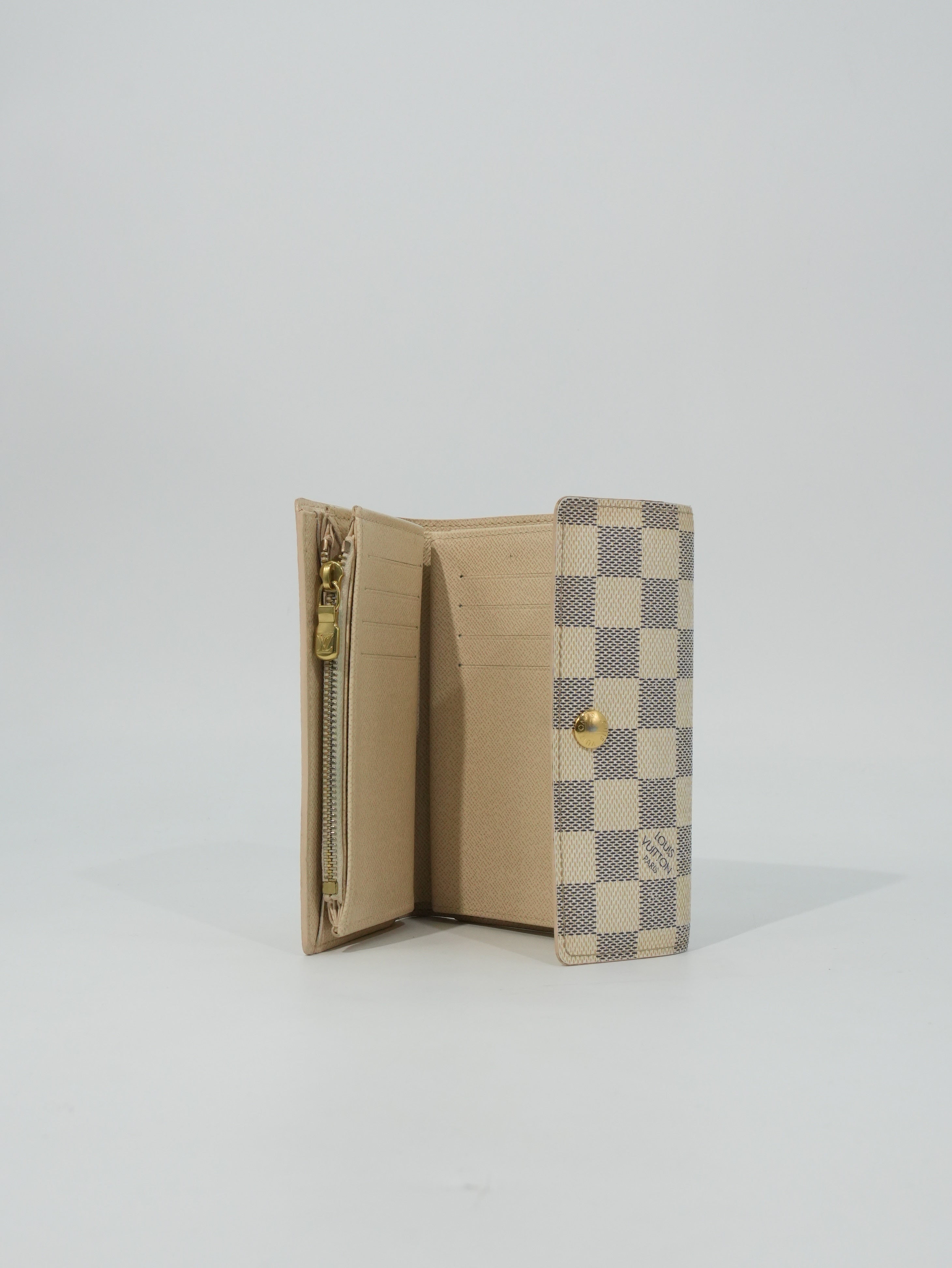 Louis Vuitton Portafoglio Alexandra Damier Azur