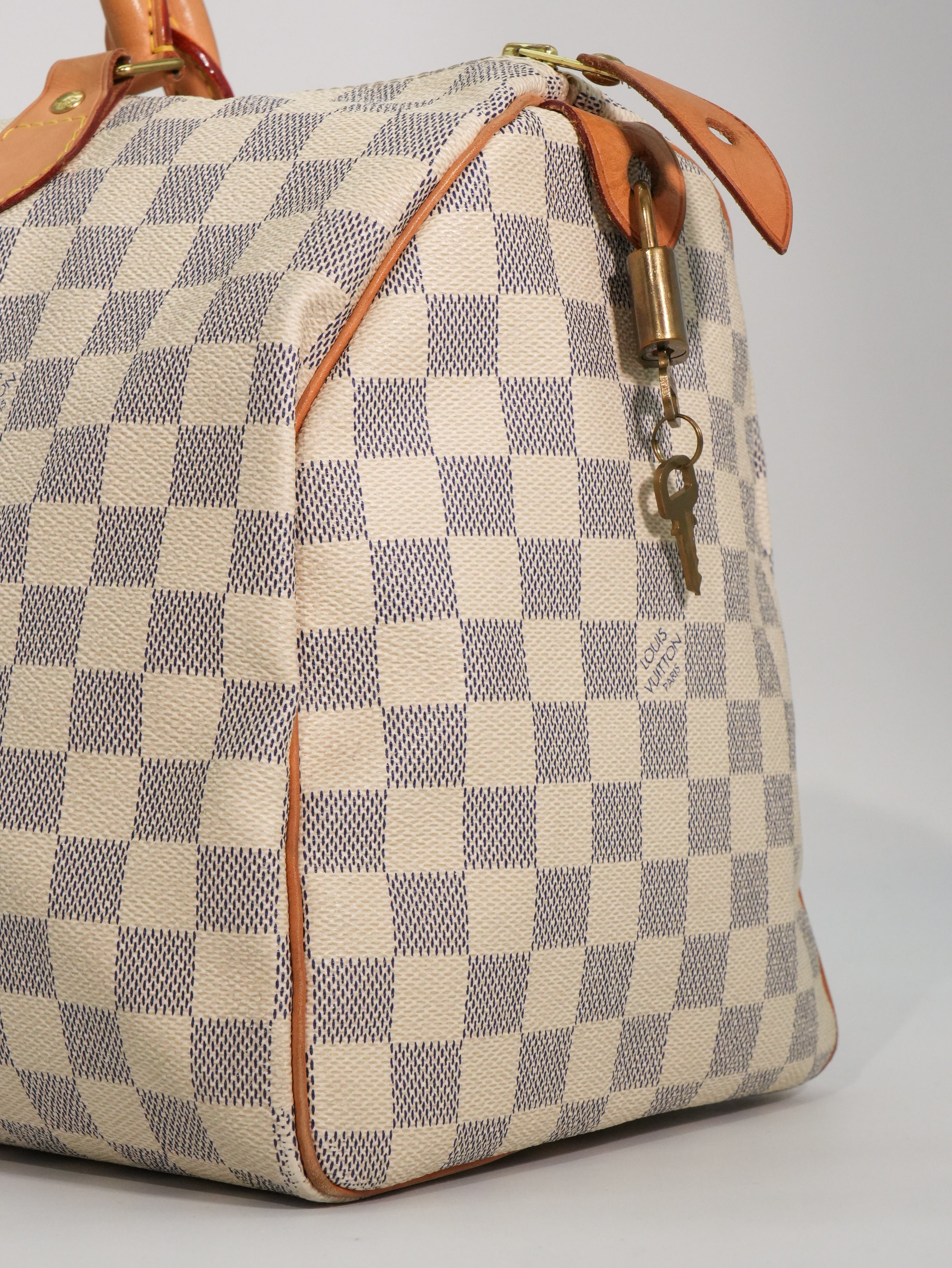 Louis Vuitton Speedy 35 Damier Azur