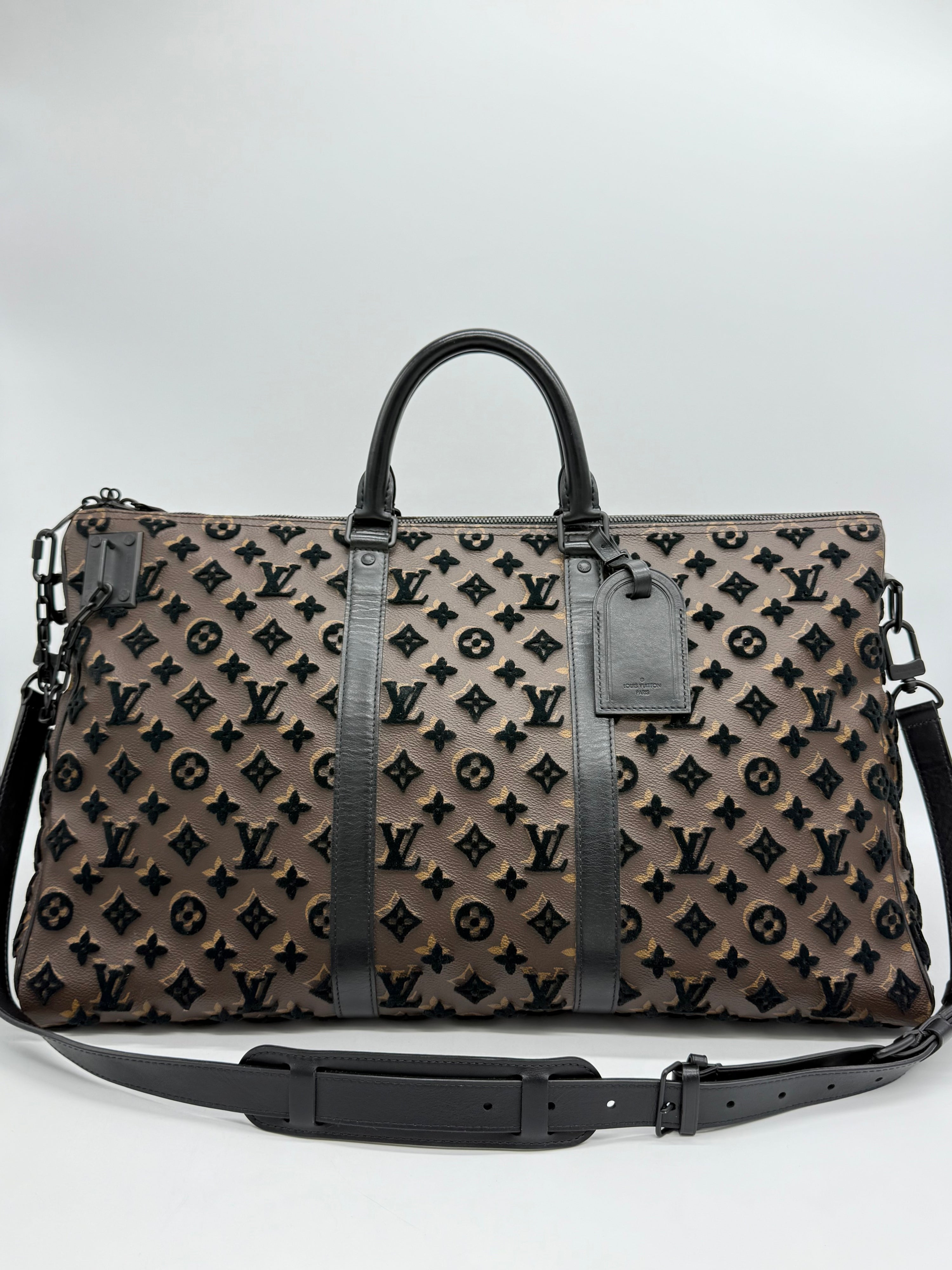 Louis Vuitton Keepall 50 Triangle Tuffetage