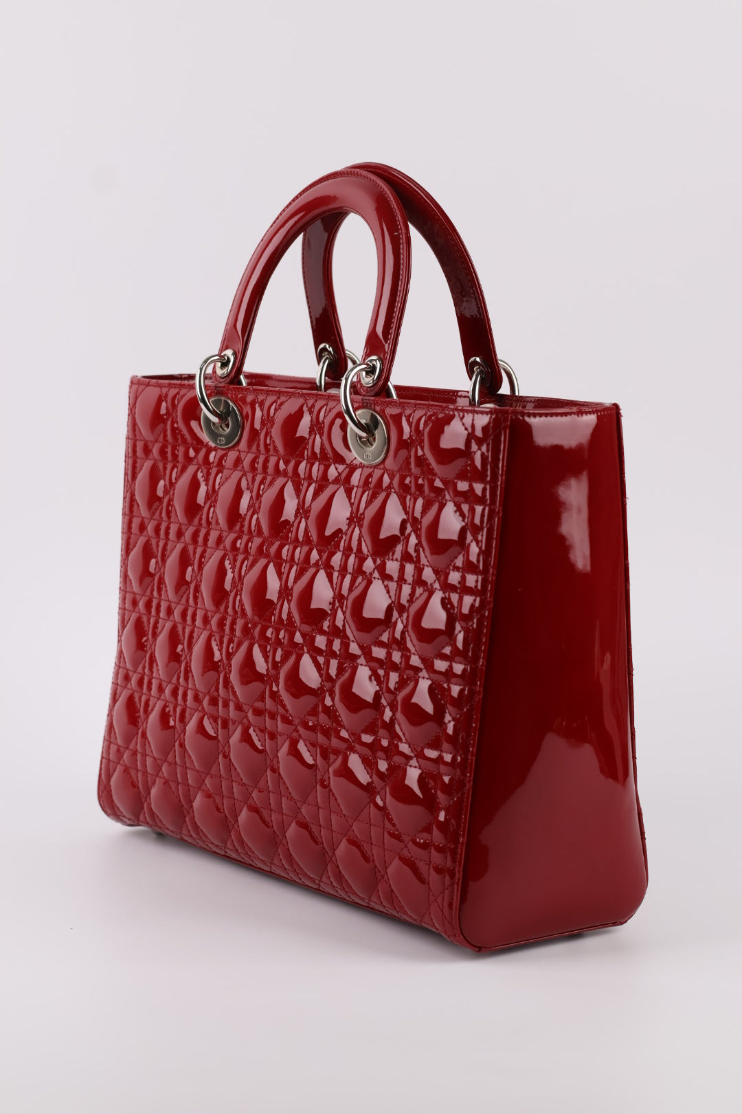 Lady Dior Large Vernis