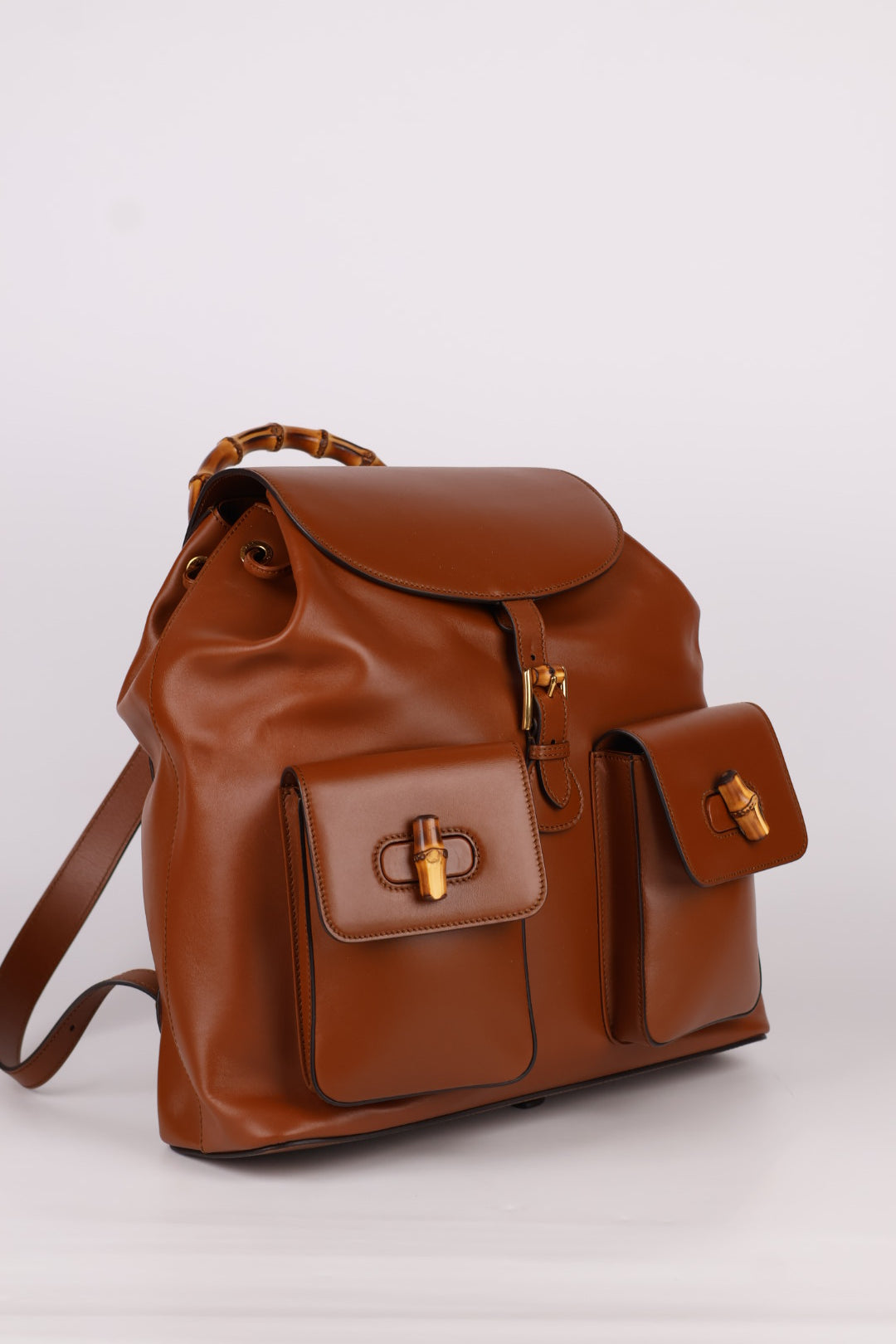 Gucci Zaino Bamboo in pelle