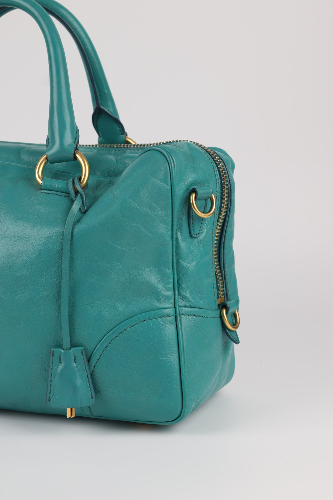 Prada Boston In Pelle