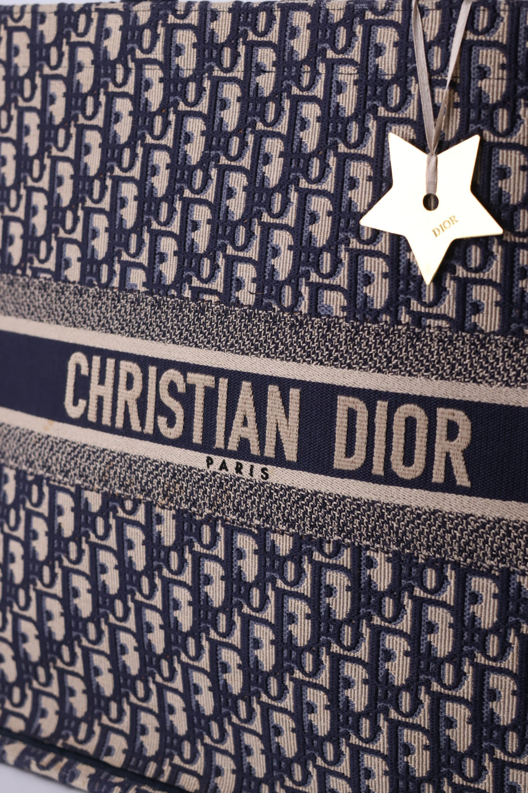 Dior Book Tote Jacquard Oblique Grande