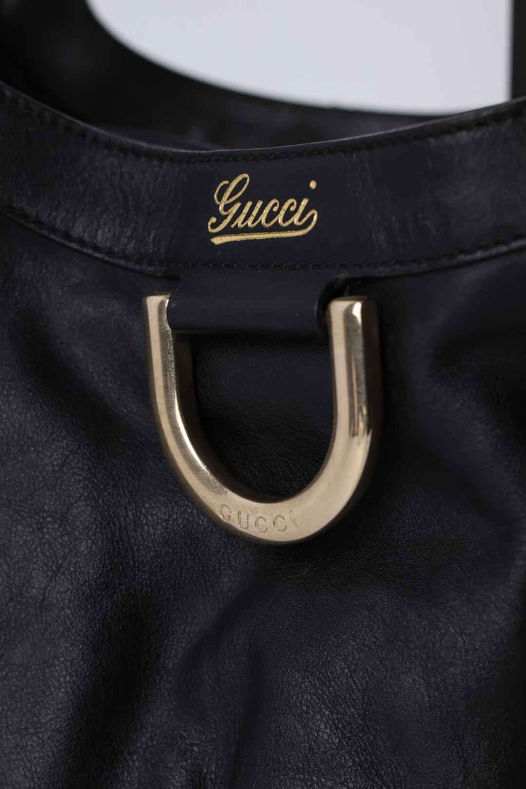 Gucci D-Ring Large in Pelle