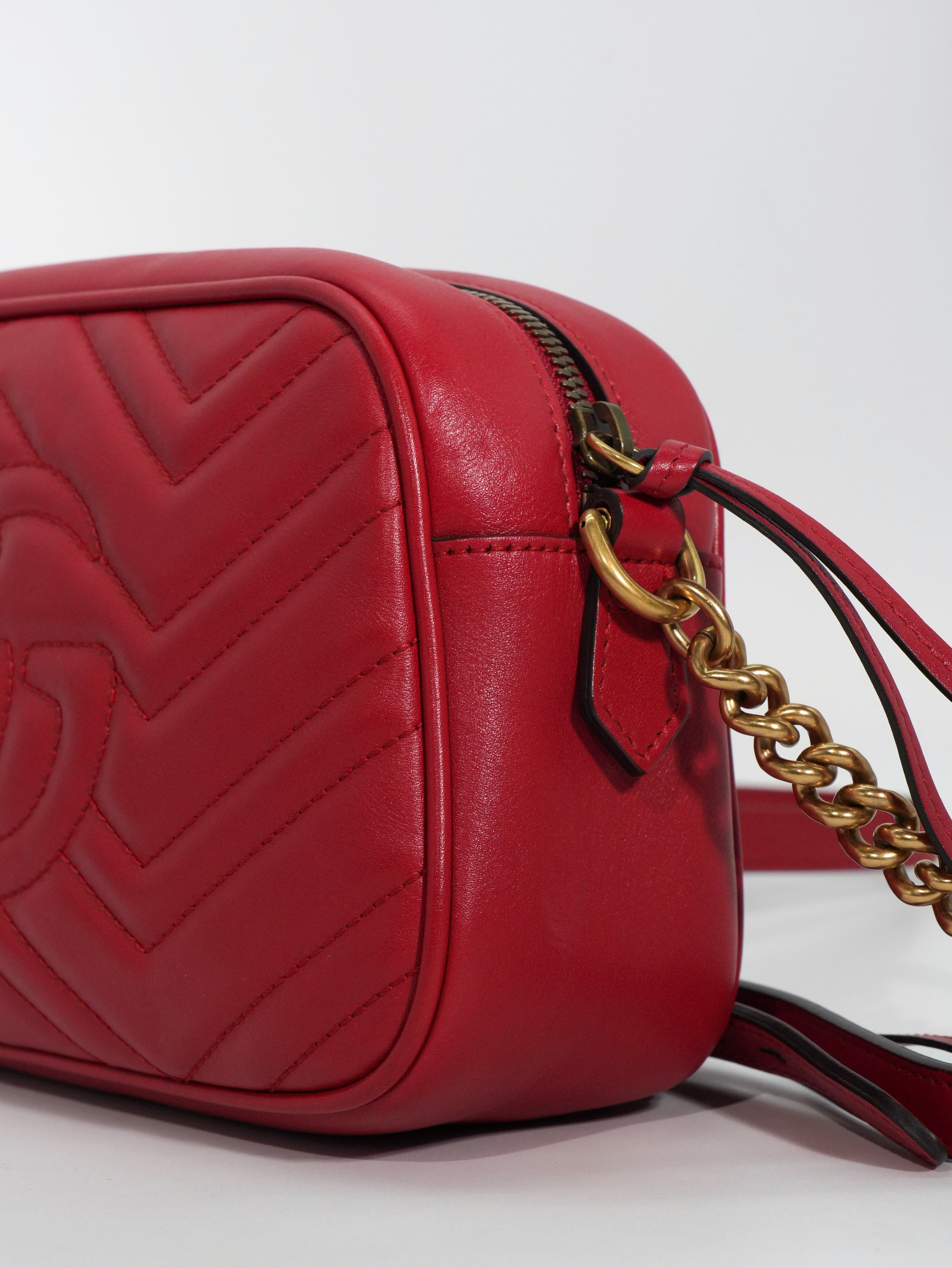 Gucci Marmont Camera Bag Matelassé