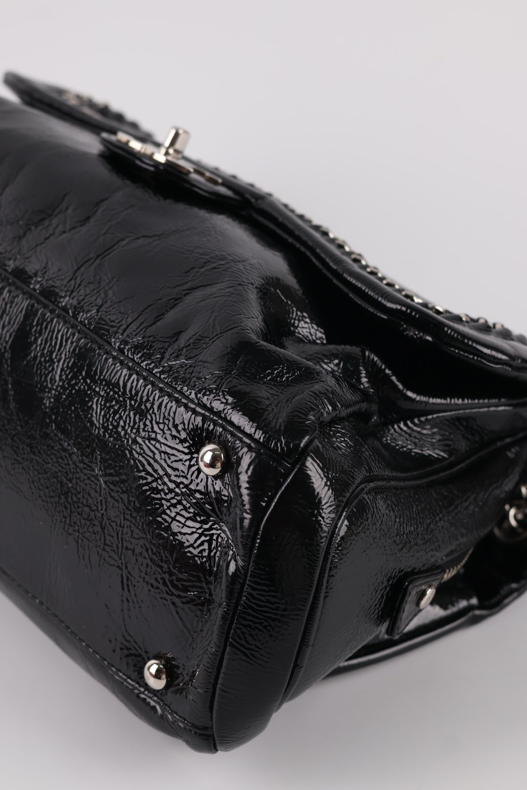 Chanel Classic Chain a Spalla Vernis
