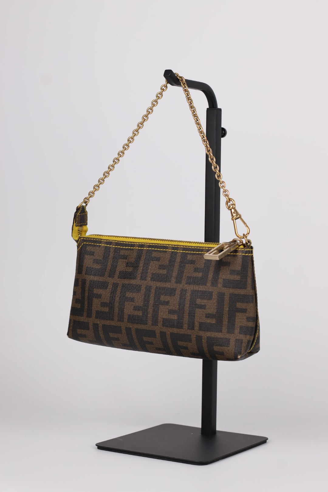 Fendi Chain Pochette FF Logo