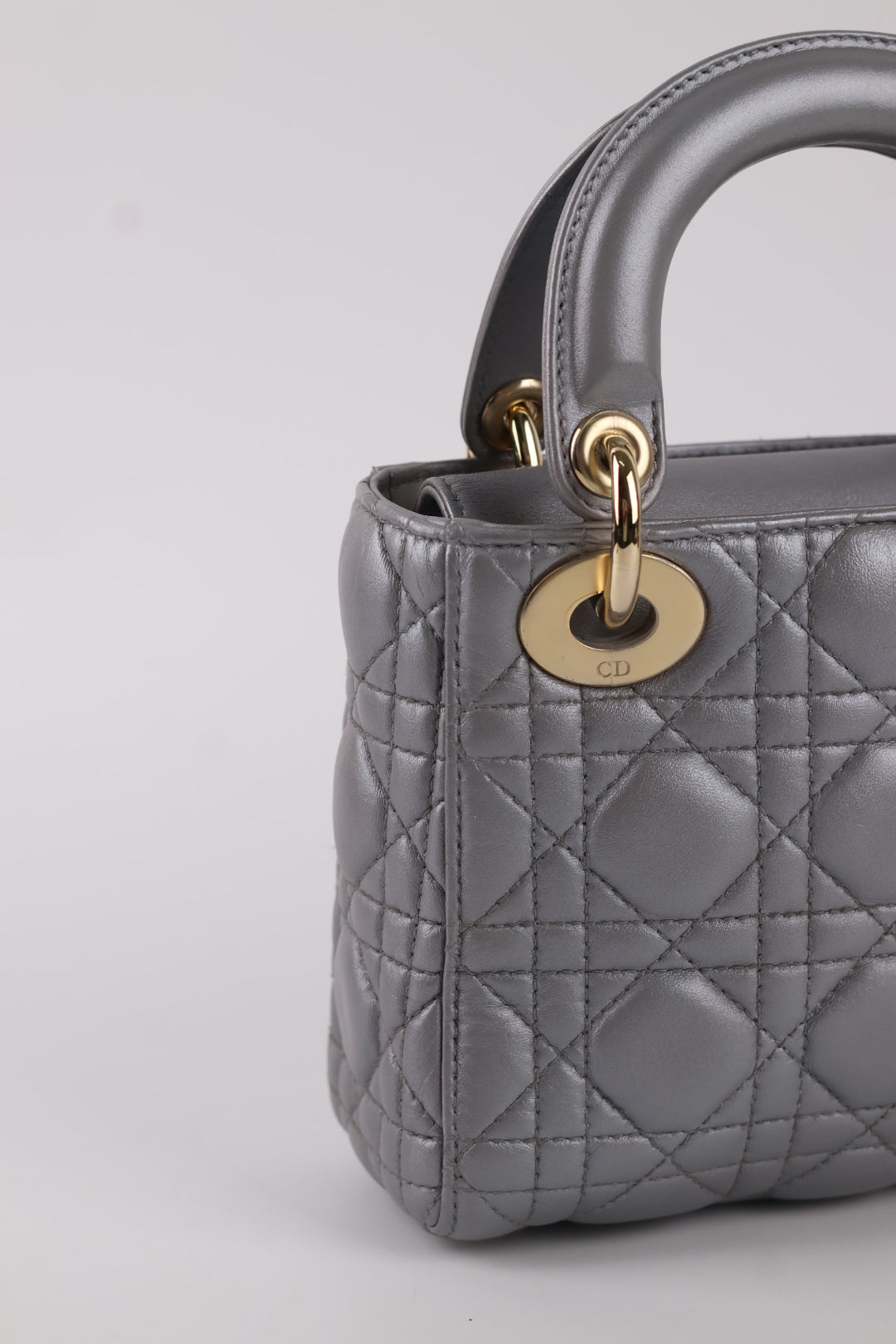 Lady Dior Mini in Pelle
