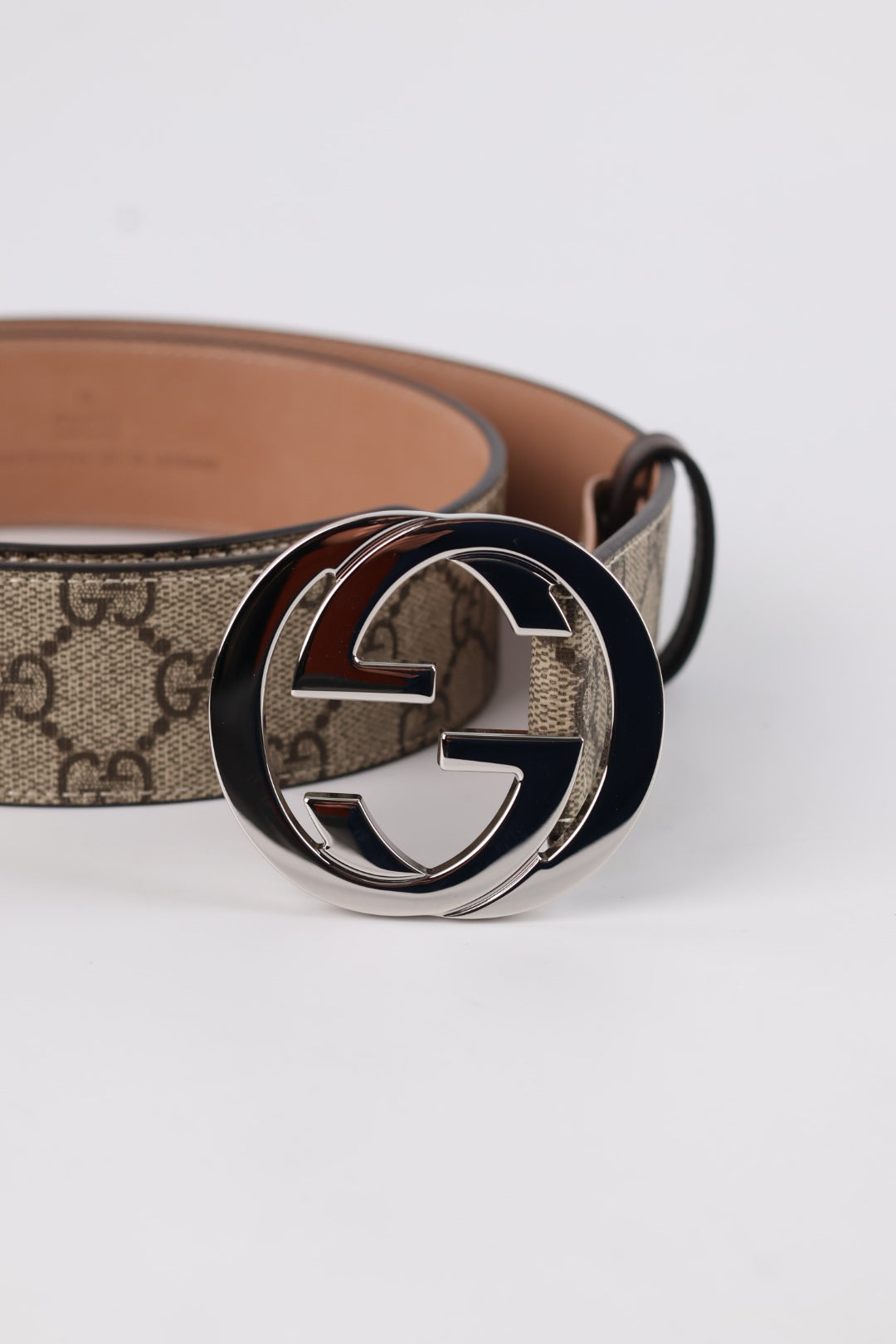 Gucci Cintura Interlocking GG Supreme