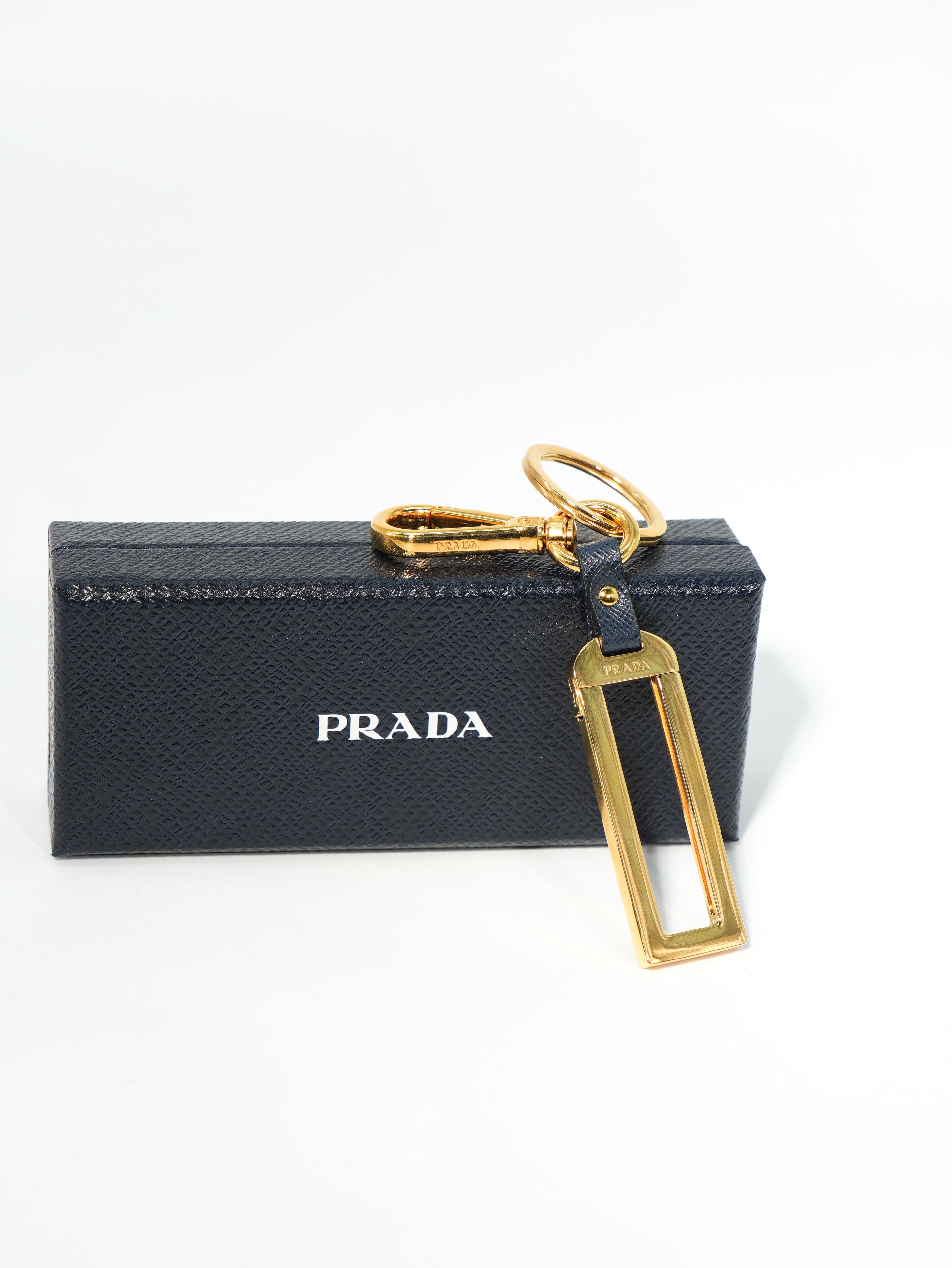 Prada Portachiavi Rettangolare