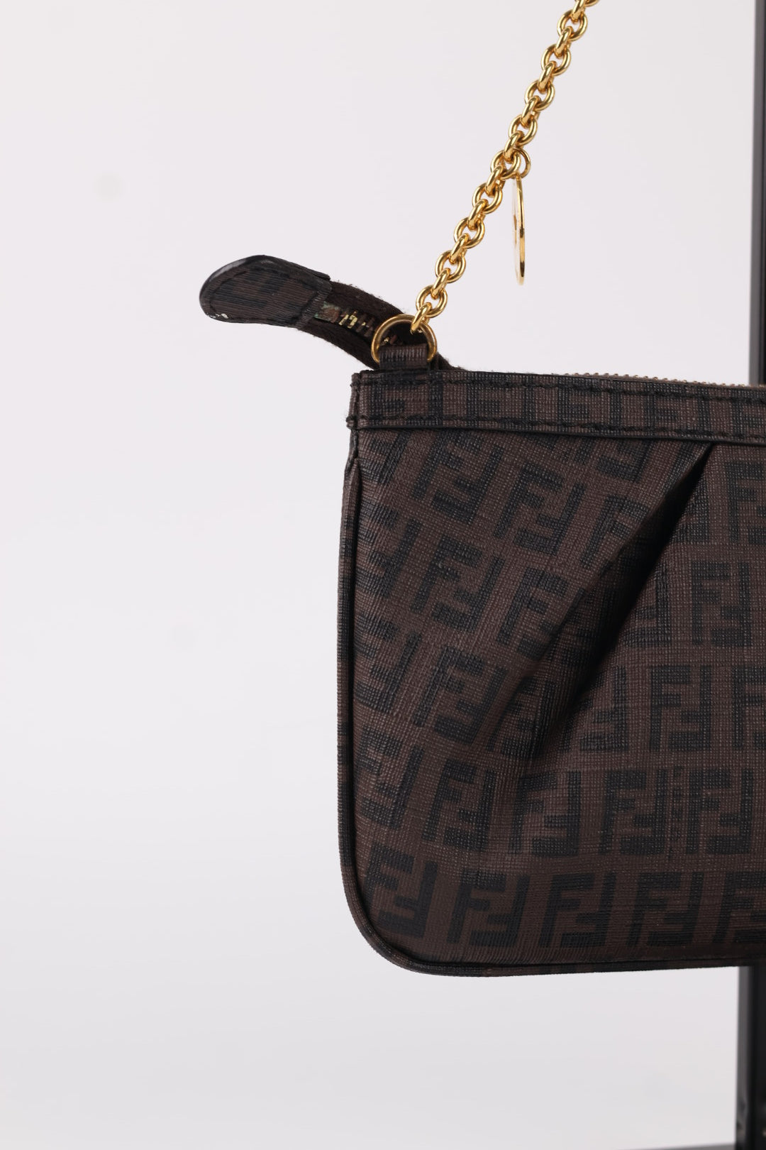 Fendi Chain Pochette FF Logo