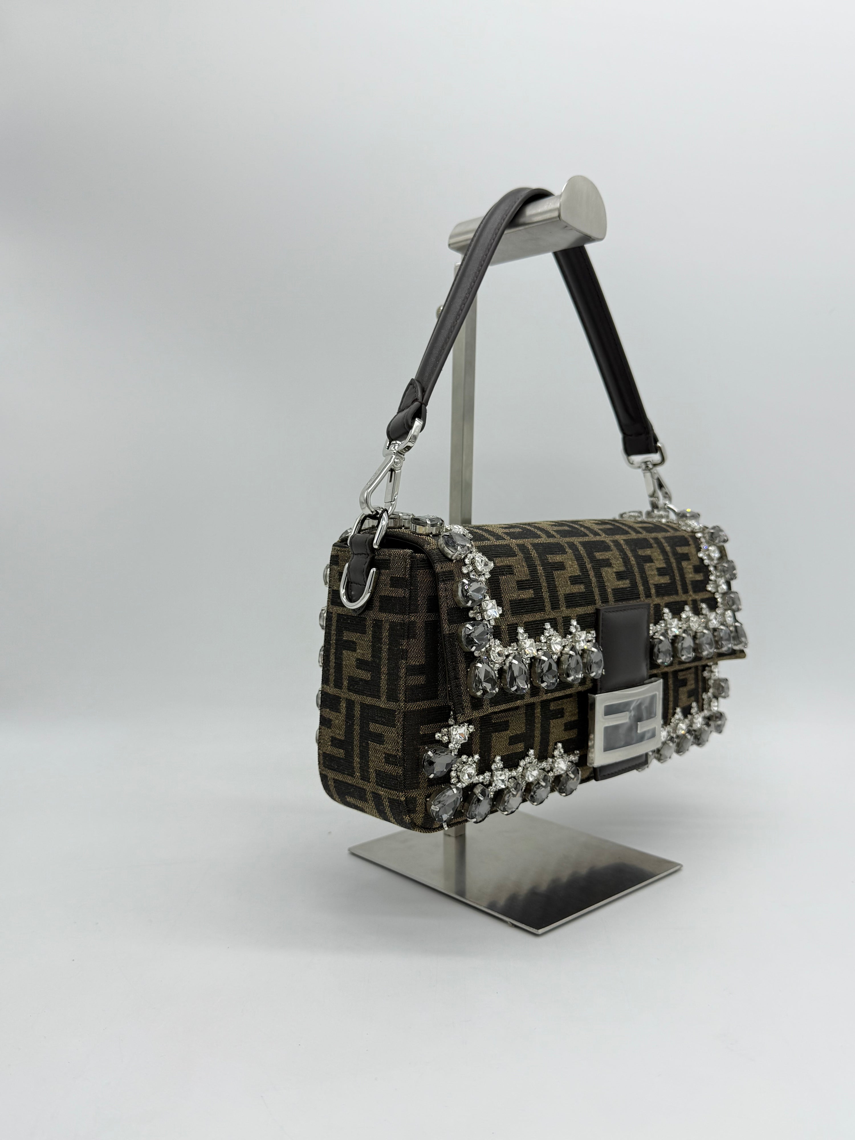Fendi Baguette FF Crystal