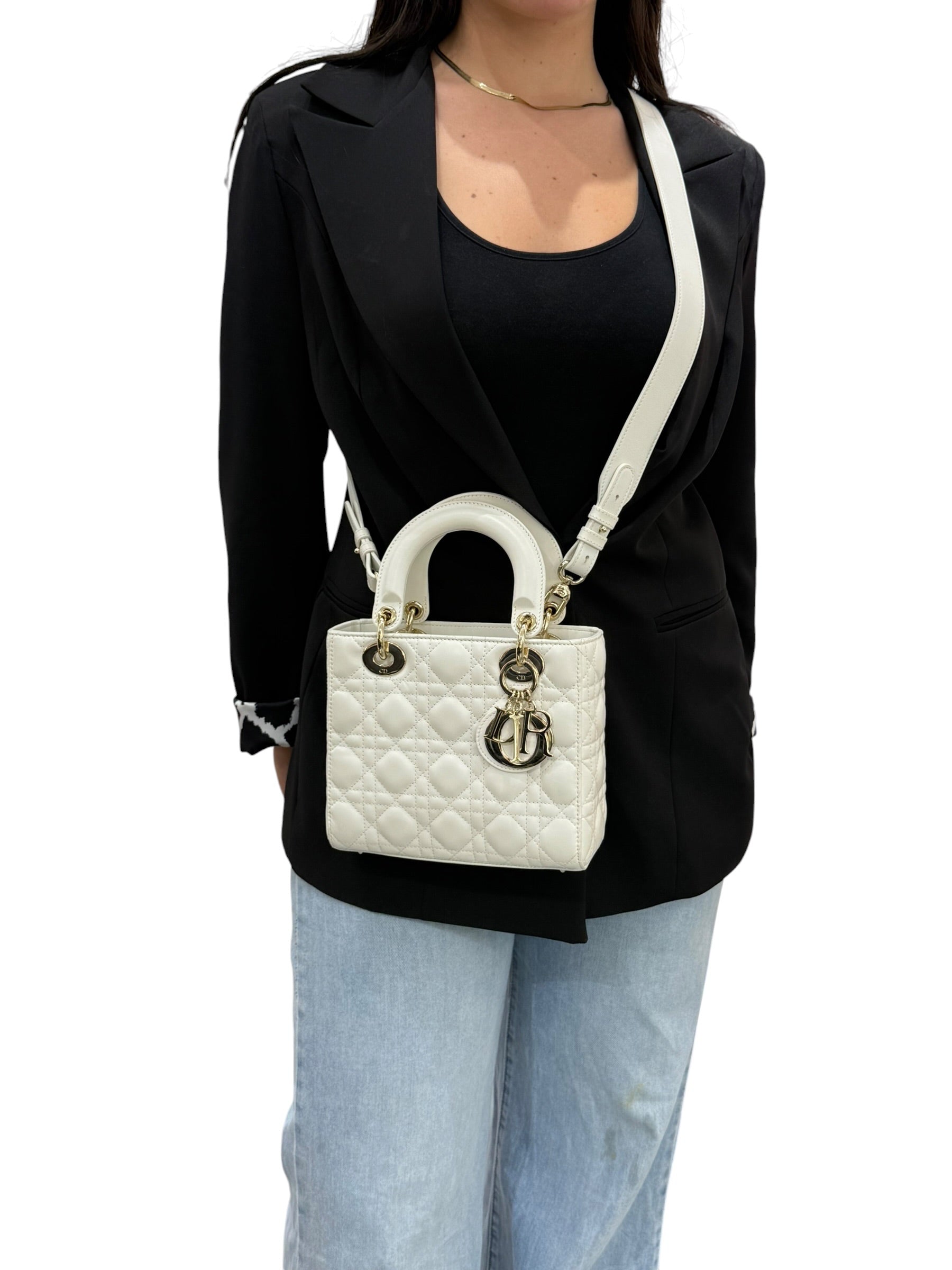 Lady Dior Small in Pelle