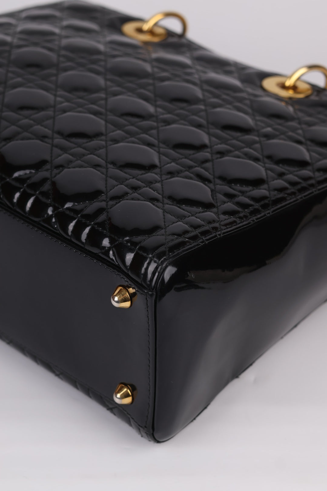 Lady Dior Large Vernis