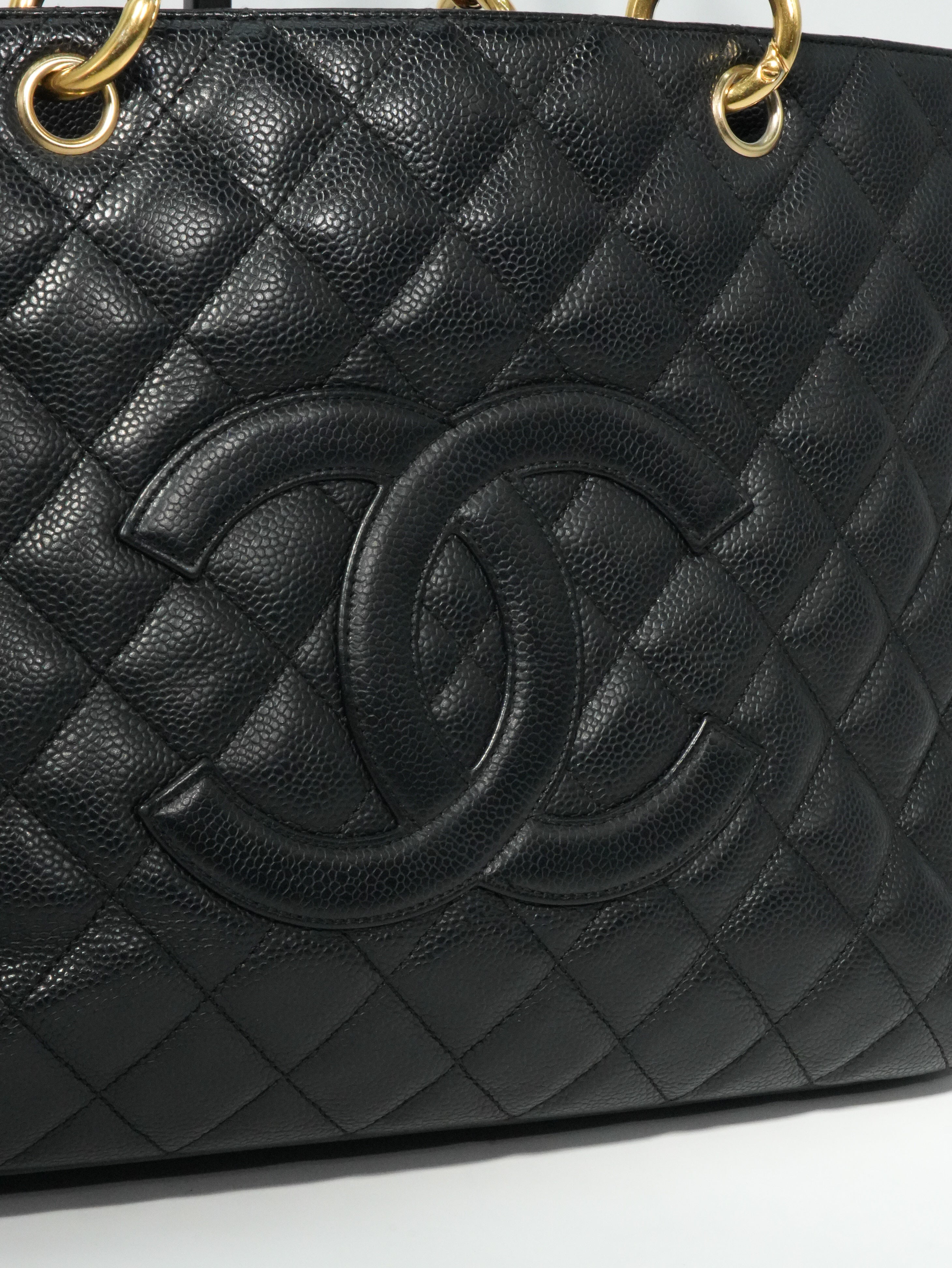 Chanel GST Caviar Nero