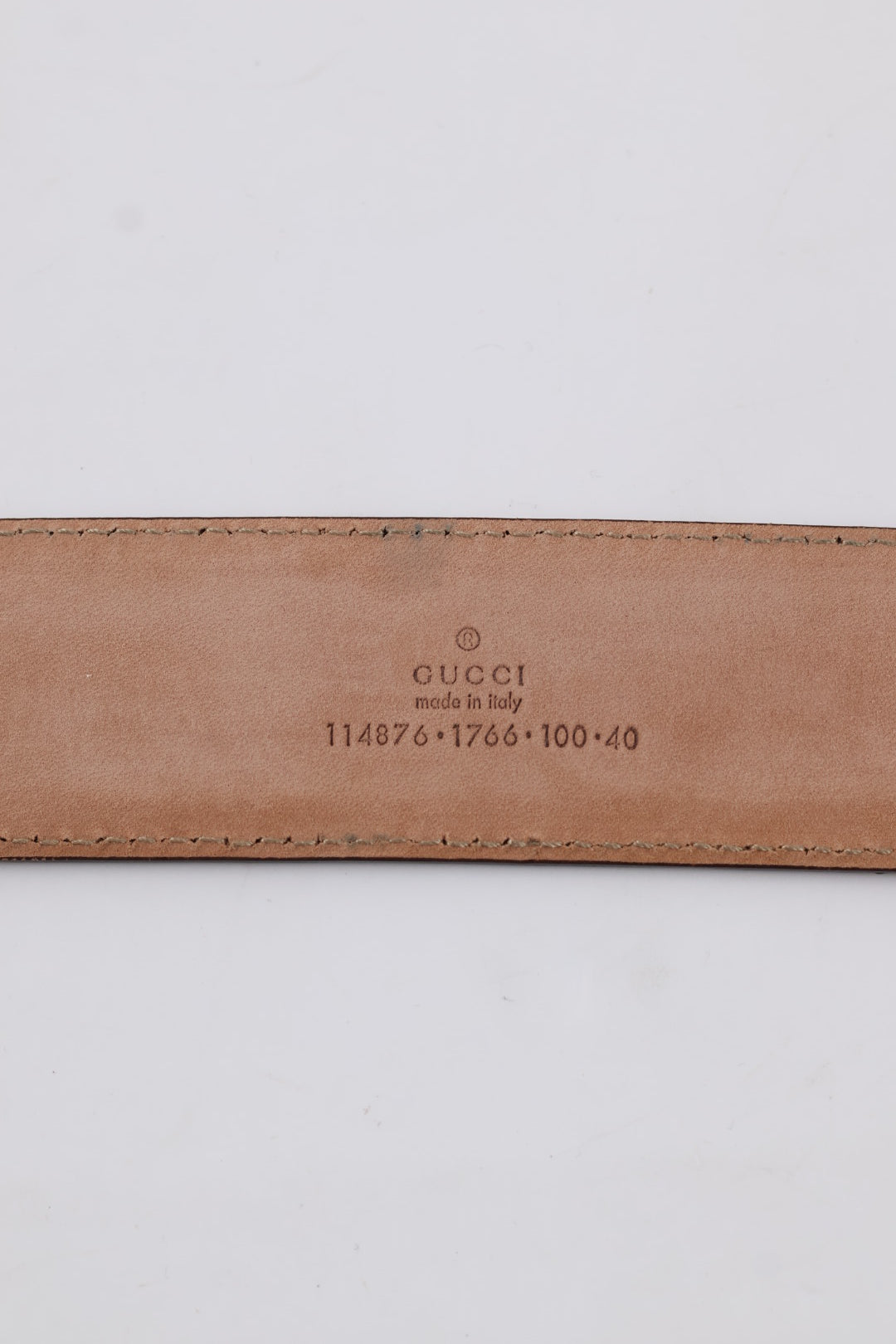 Gucci Cintura Interlocking GG Signature