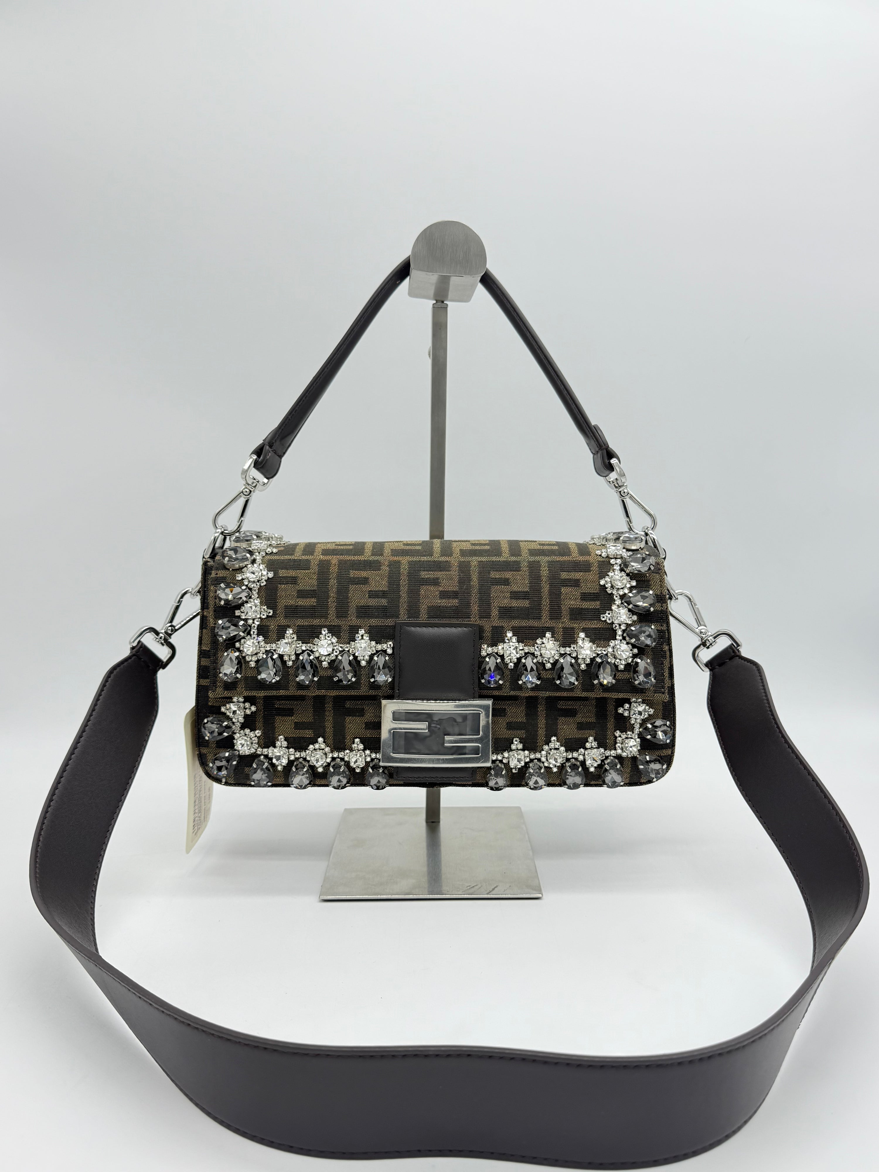 Fendi Baguette FF Crystal