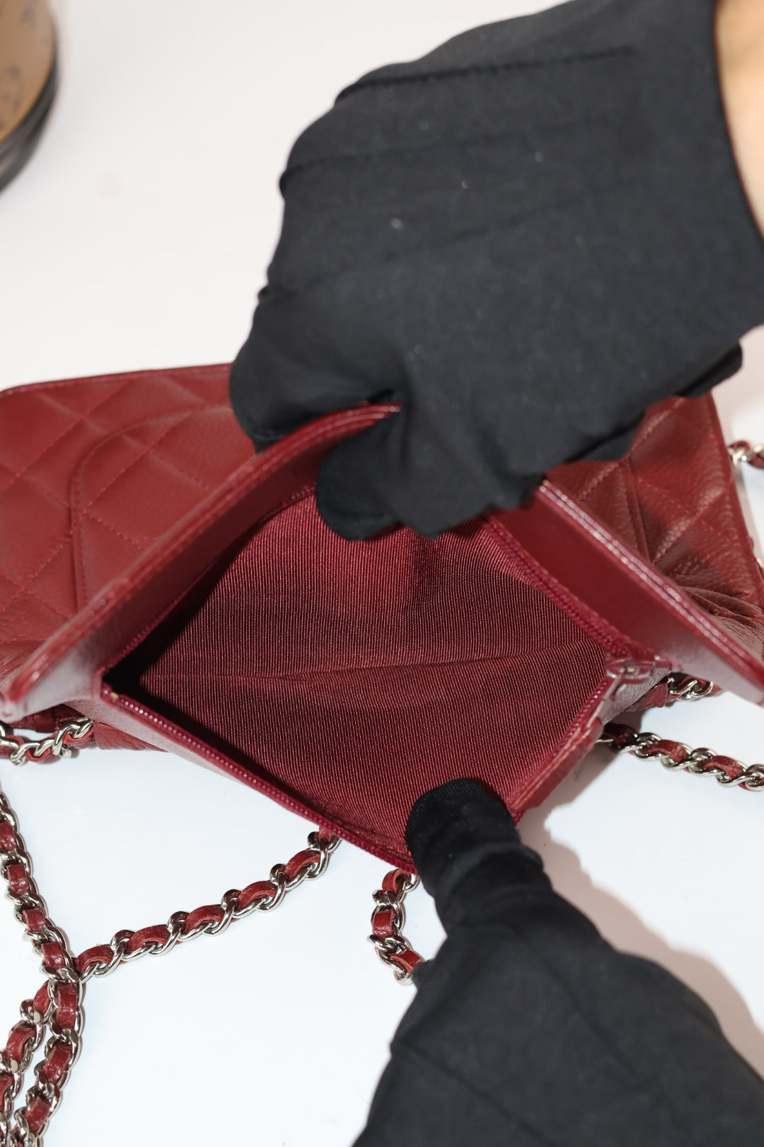 Chanel Classic Woc Caviar