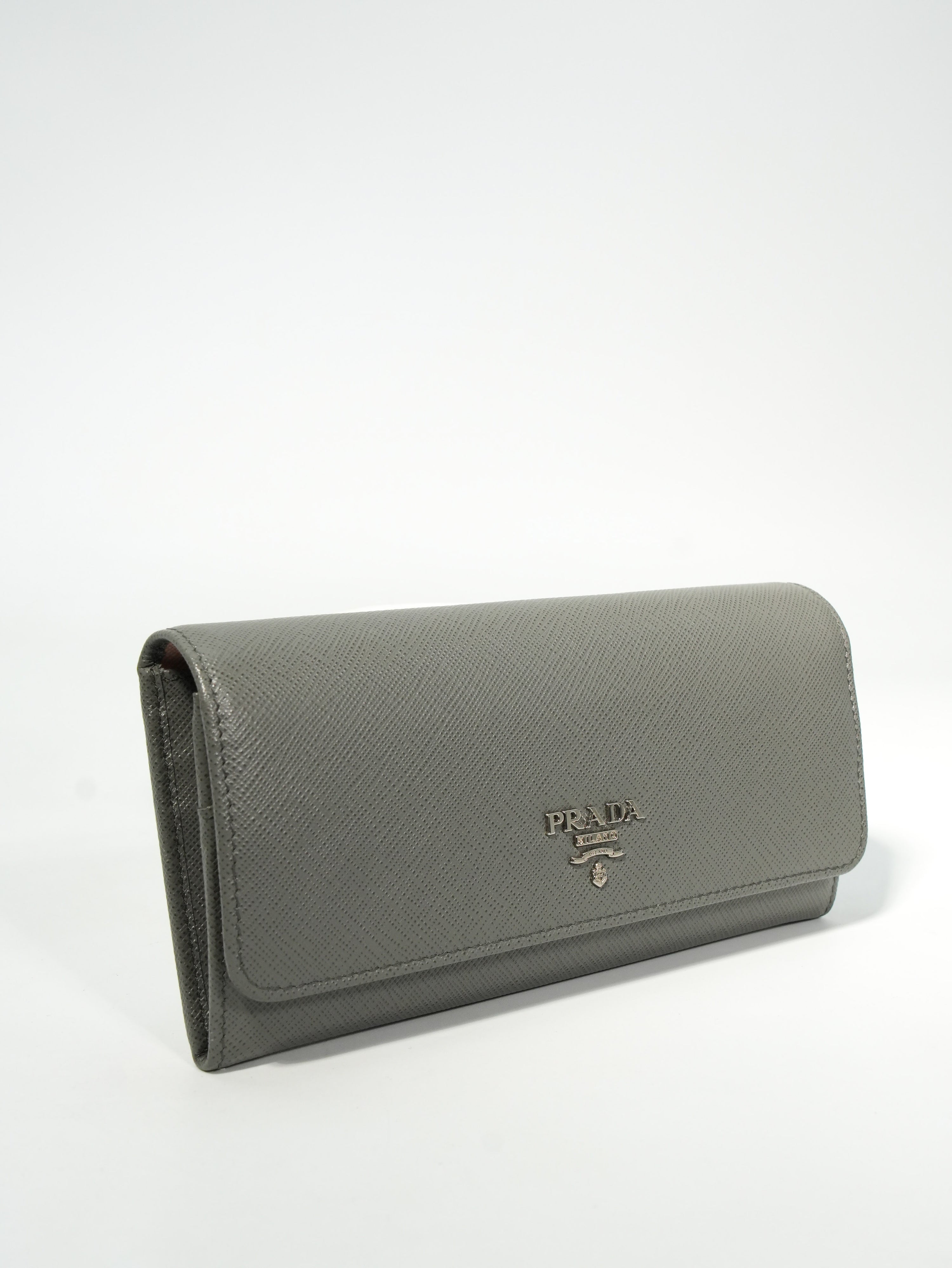 Prada Portafoglio Saffiano Lungo