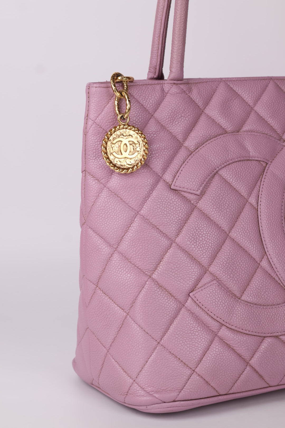 Chanel Medallon Tote Caviar